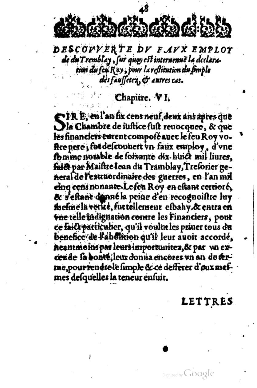 1615 - s.n. 1 - Trésor des trésors de France - BM Lyon 1615 - s.n. 1 - Trésor des trésors de France - BM Lyon