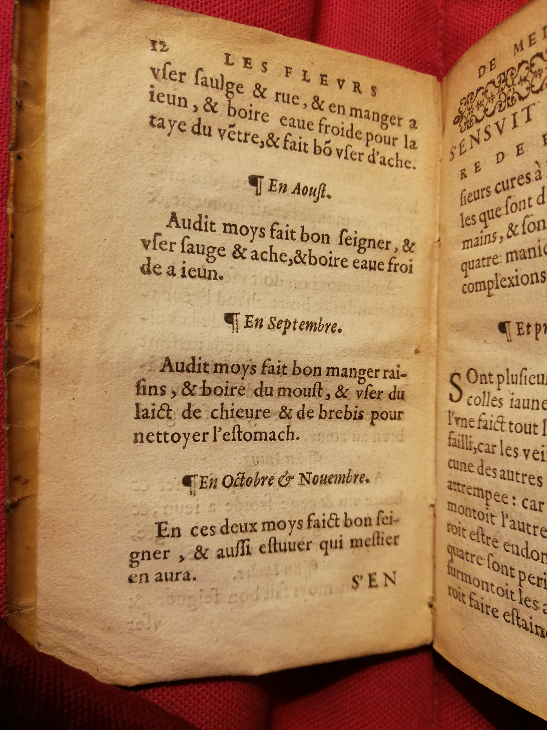 1586 - Benoît Rigaud - Trésor des fleurs et secrets de médecine - Sainte-Geneviève