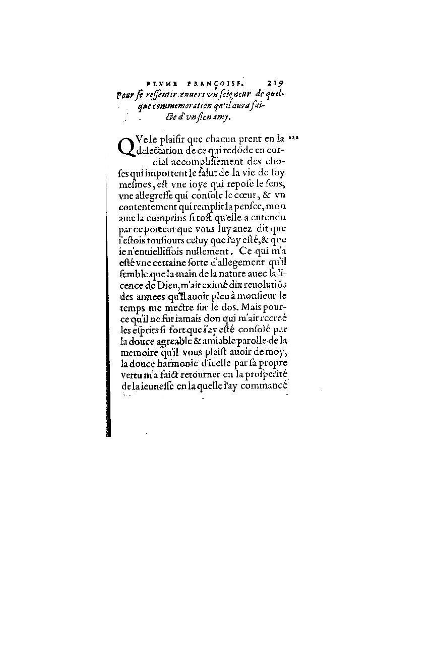 1572 - Nicolas Du Chemin - Finances et Trésor de la plume française - BM Lyon