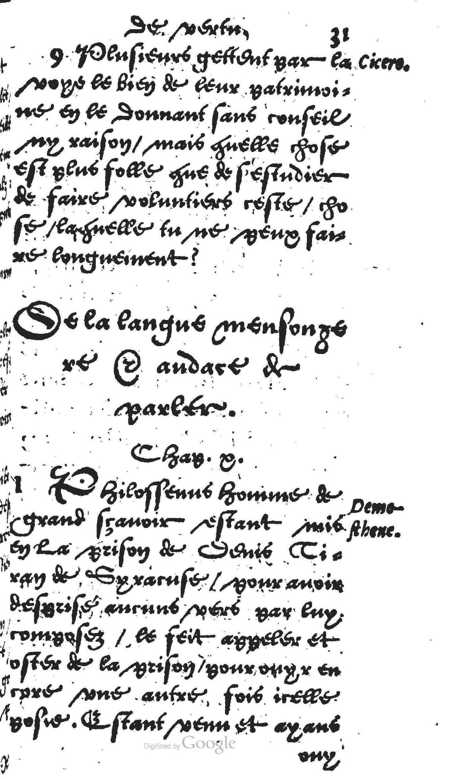 1560 - Jean Bellère - Trésor de vertu - Det Kongelige Bibliotek