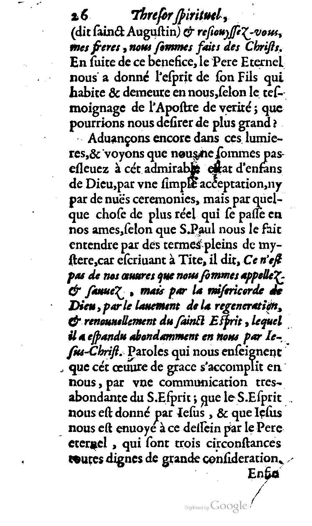 1646 - Antoine Cellier et Pierre Compagnon - Trésor spirituel contenant les obligations - BM Lyon