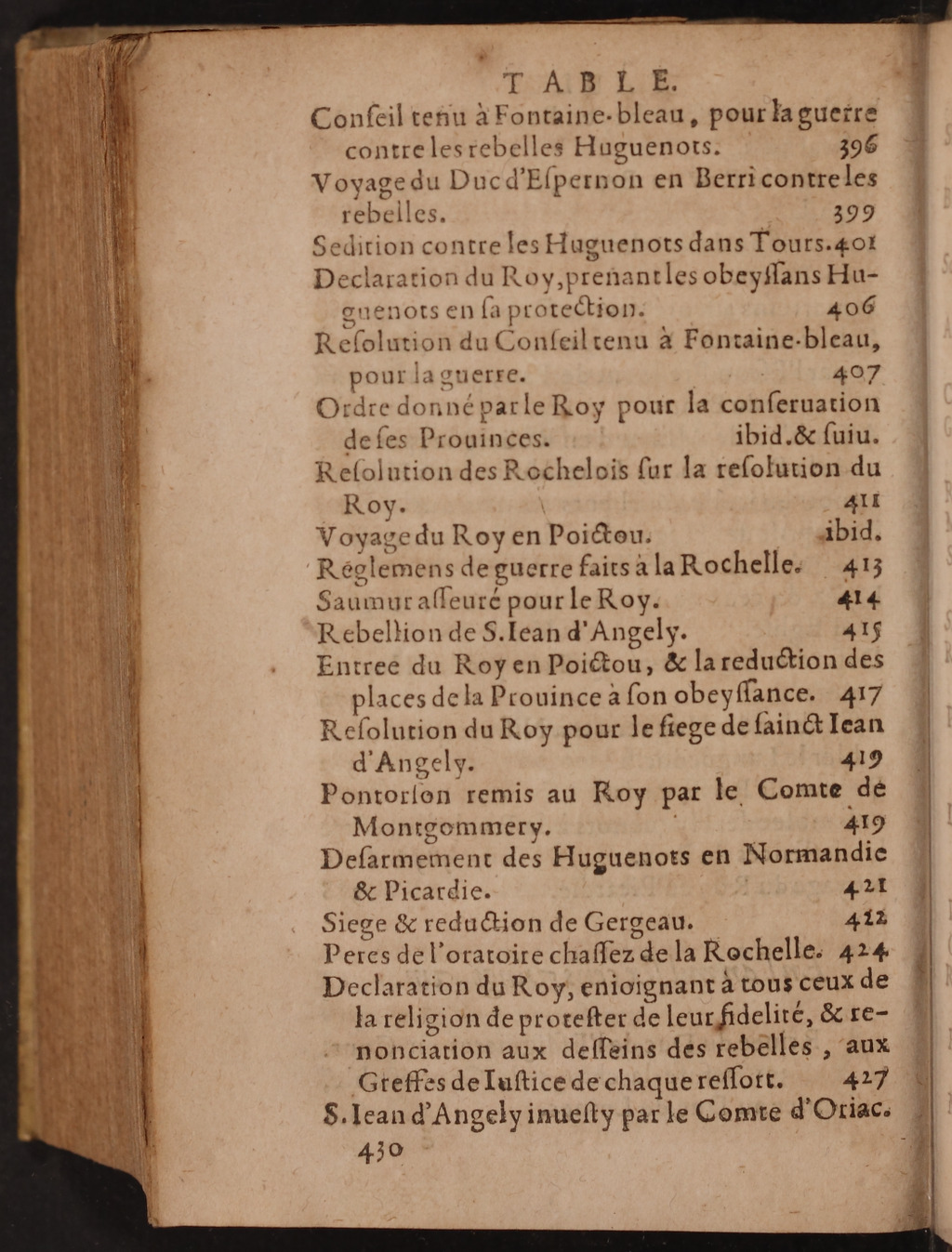 1626 - Joseph Bouillerot - Trésor de l’histoire générale de notre temps - BnF Arsenal