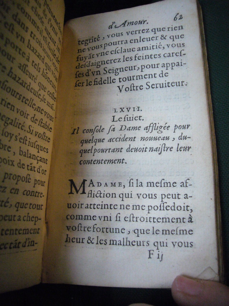 1597 - Matthieu Guillemot - Trésor d’amour - BnF Arsenal