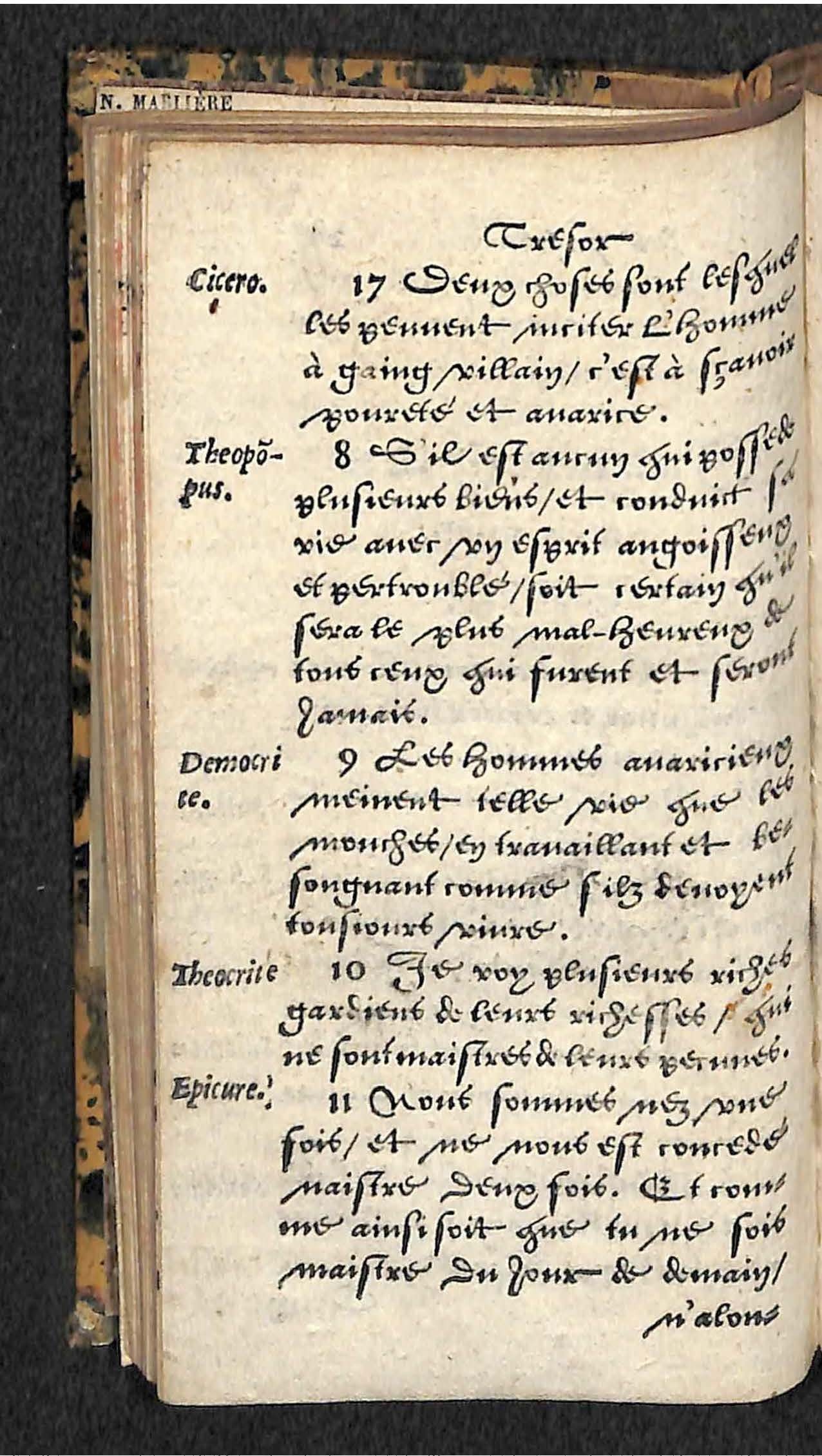 1560 - Hans de Laet - Trésor de vertu - Angers-archives