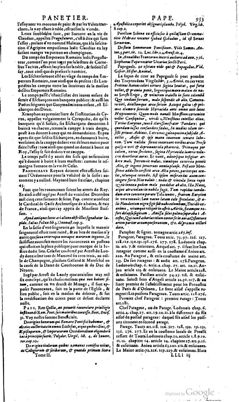 1629 - Veuve Nicolas Buon - Trésor du droit français (29620 T. 2) - BM Lyon