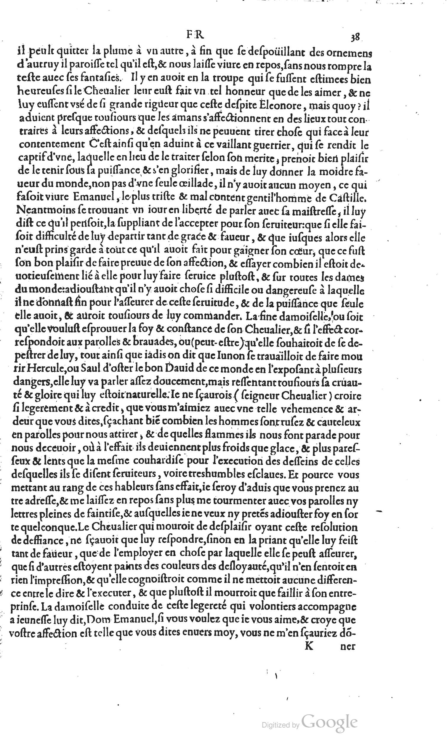 1585 - Barthélemy Honorat - Bibliothèques françaises - BSB Munich