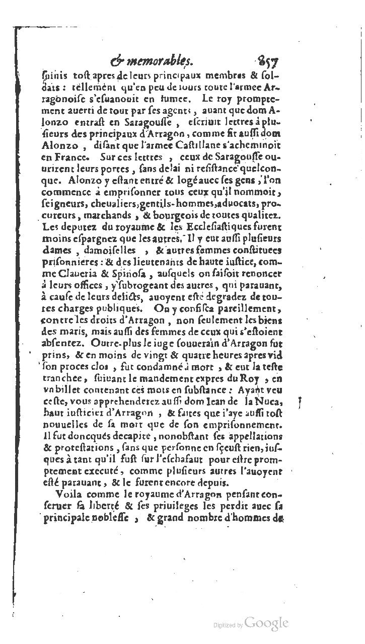 1610 - Paul Marceau - Trésor d’histoires admirables et mémorables - BSB Munich