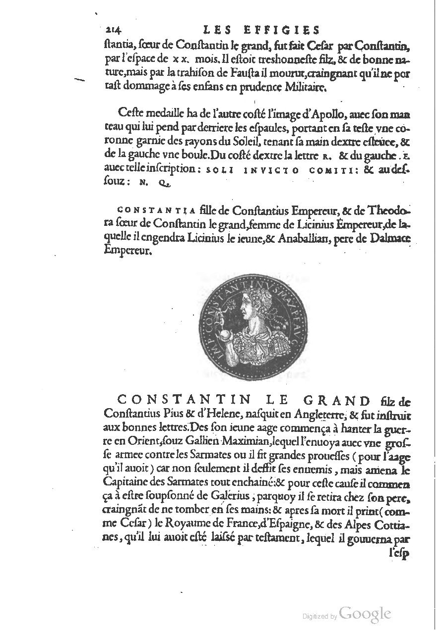 1553 - Jacopo Strada et Thomas Guérin - Épitome du Trésor des antiquités - UGent