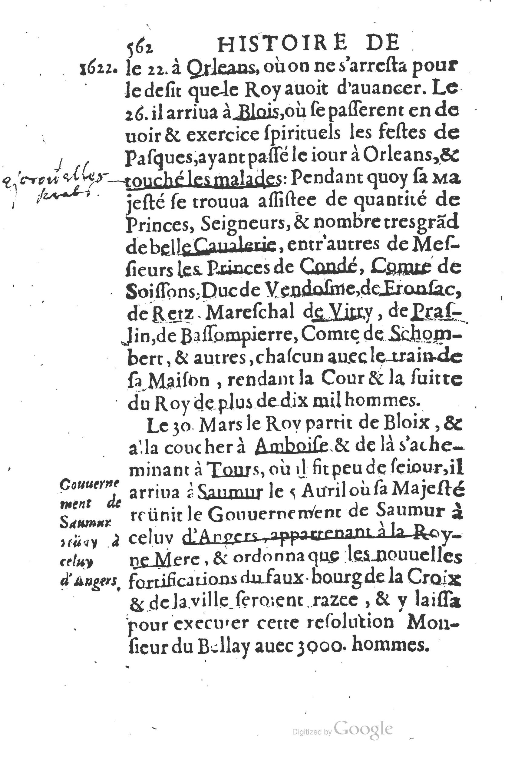 1626 - Joseph Bouillerot - Trésor de l’histoire générale de notre temps - BSB Munich