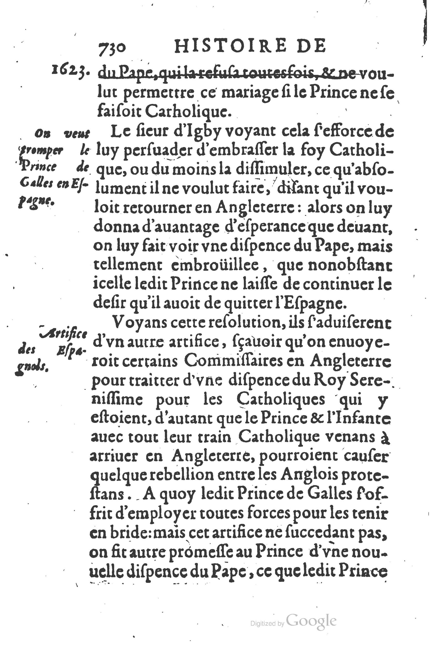 1626 - Joseph Bouillerot - Trésor de l’histoire générale de notre temps - BSB Munich