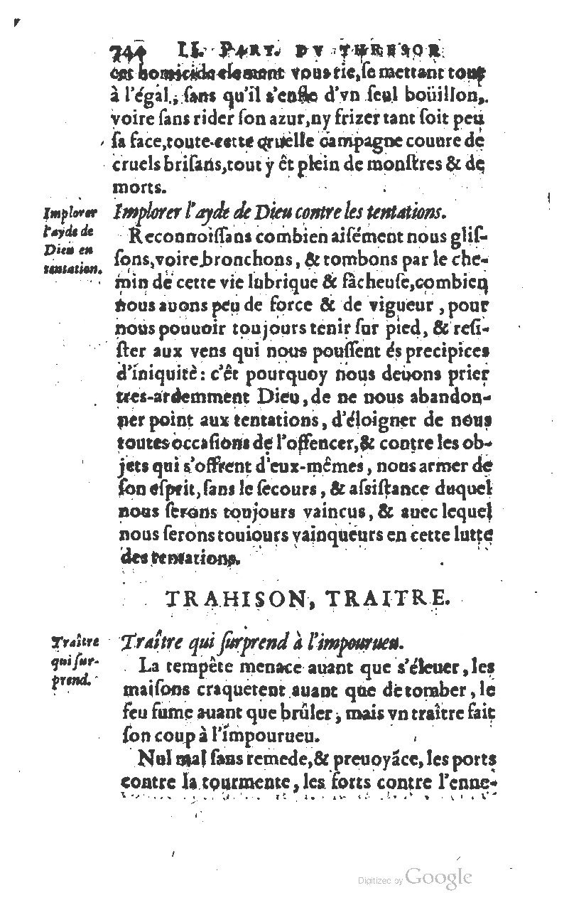 1610 - Louis Coste - Trésor de l’éloquence française (Seconde partie) - BM Lyon
