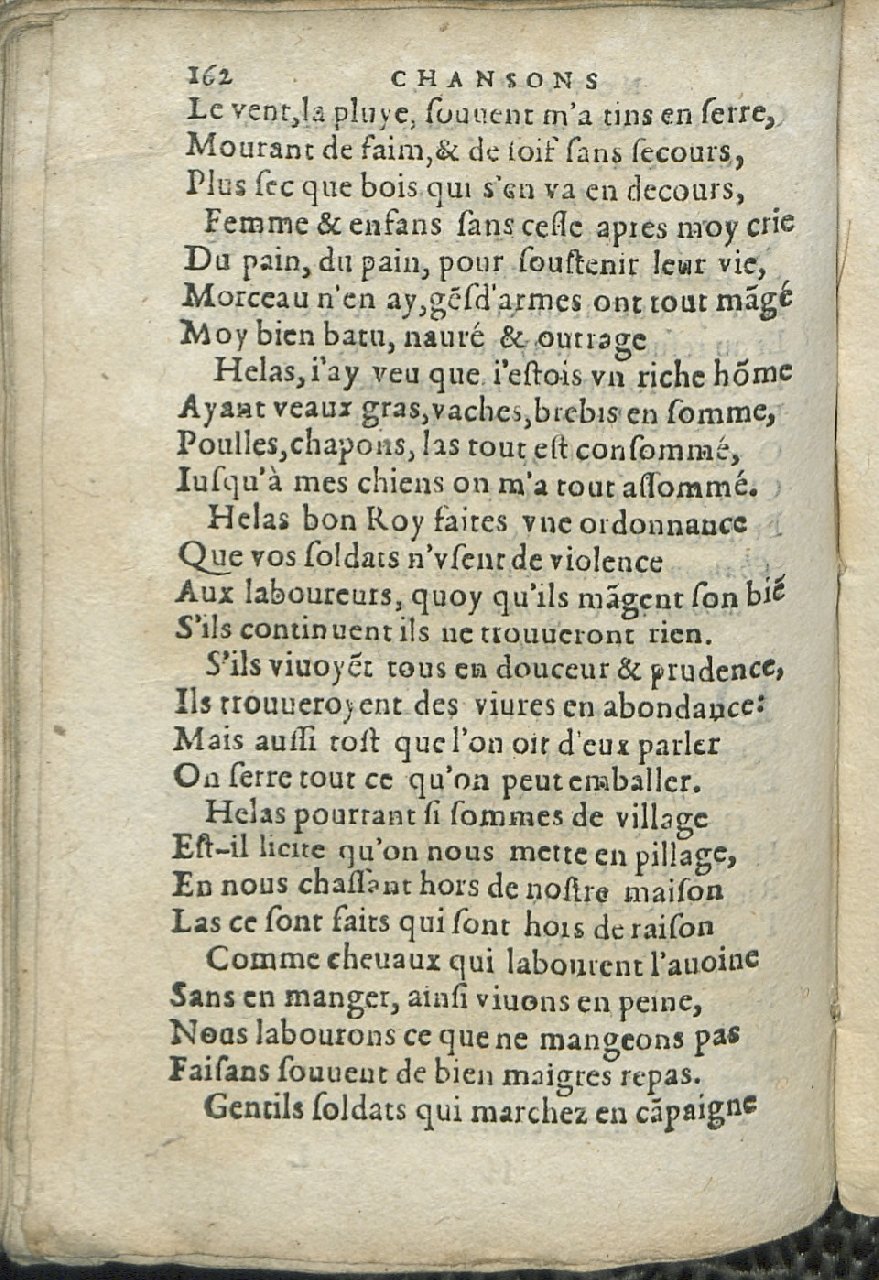 1575 - Pierre Brenouzet - Trésor de tous les recueils de chansons, tant amoureuses, rustiques, que musicales - Det KLG Copenhague