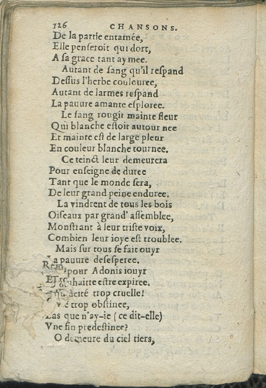 1575 - Pierre Brenouzet - Trésor de tous les recueils de chansons, tant amoureuses, rustiques, que musicales - Det KLG Copenhague