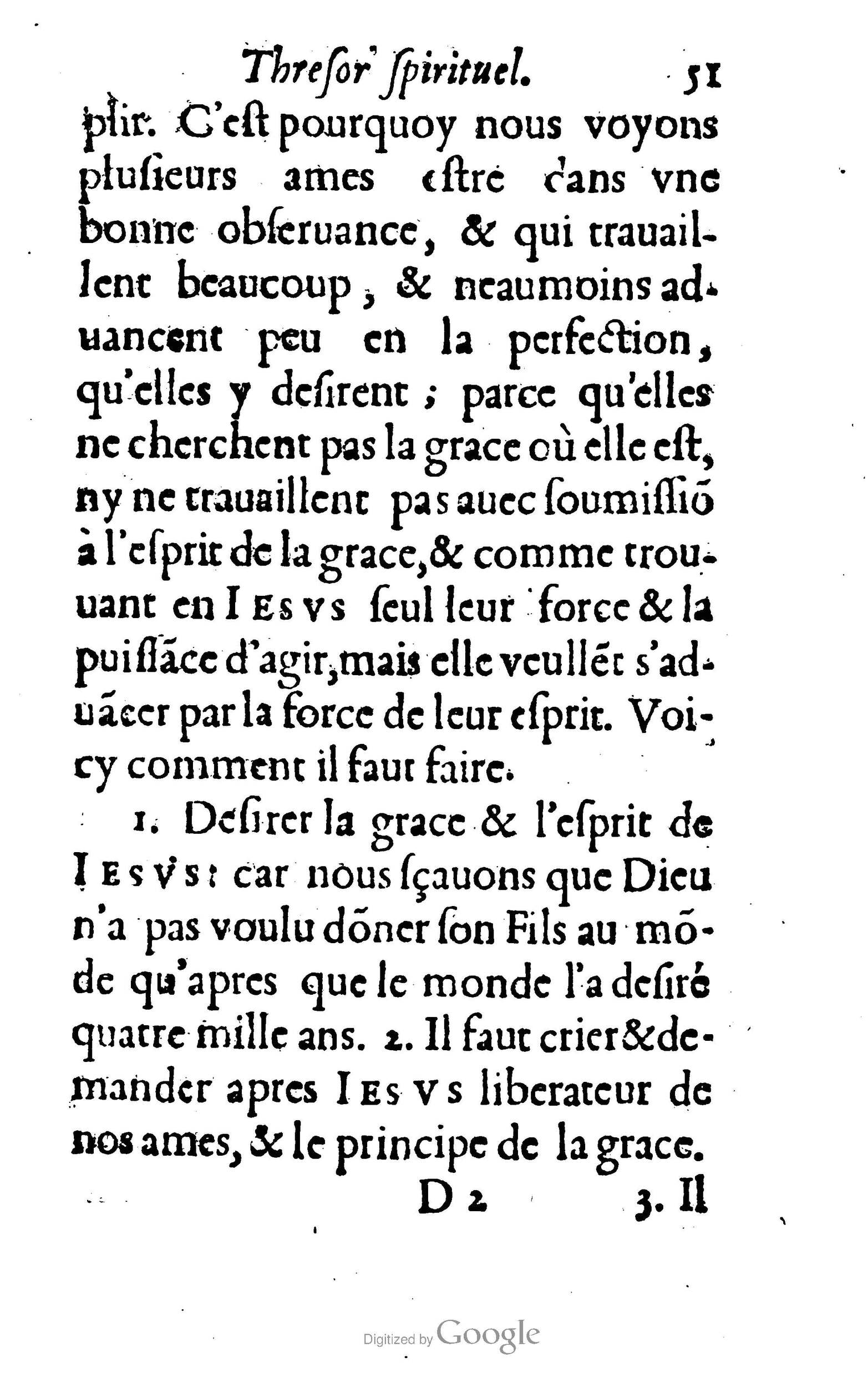 1633 - François Waudré - Trésor spirituel contenant les excellences du christianisme - BM Lyon