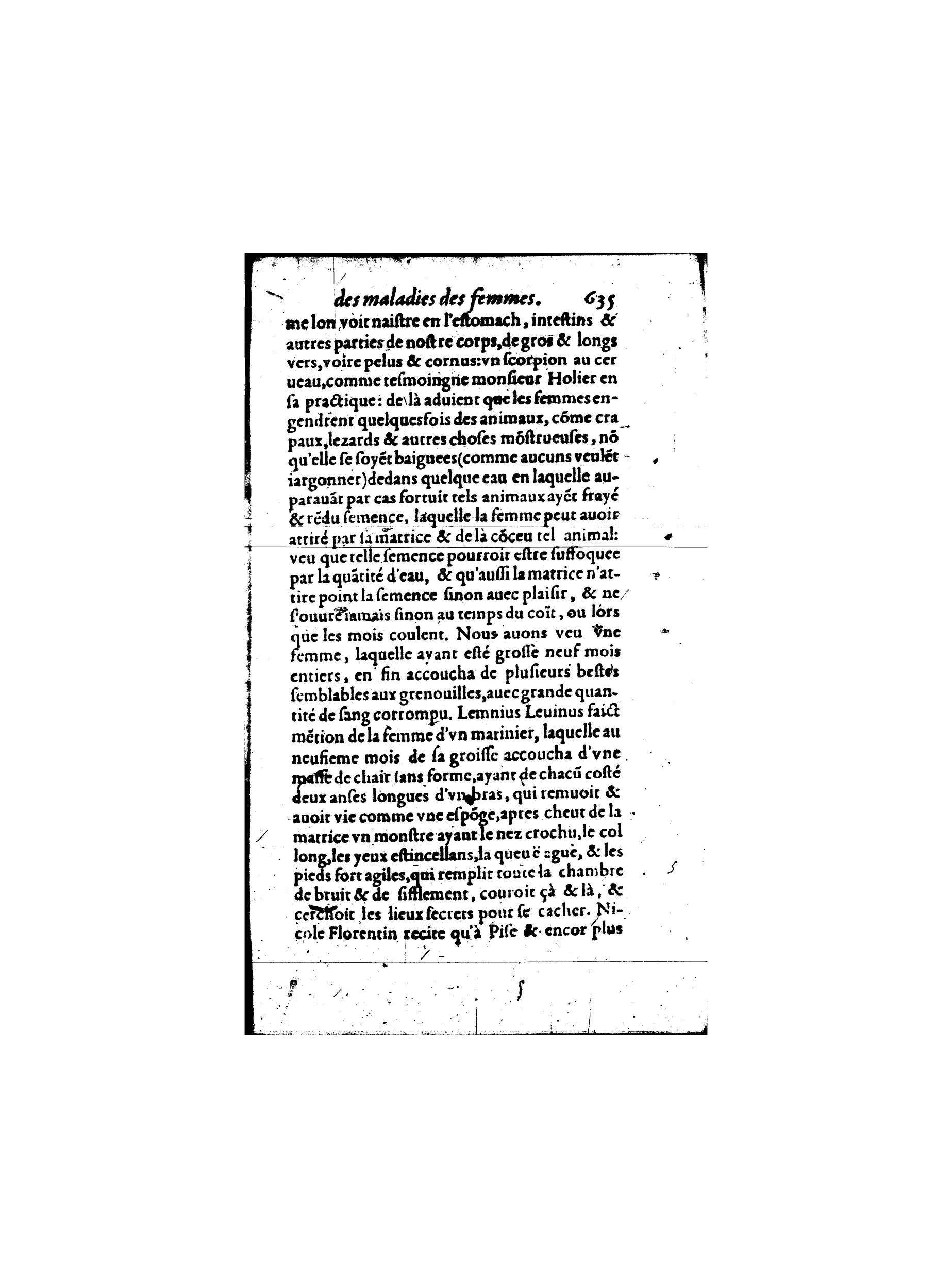 1587 - Jacques du Puis - Trésor des remèdes secrets pour les maladies des femmes - BnF