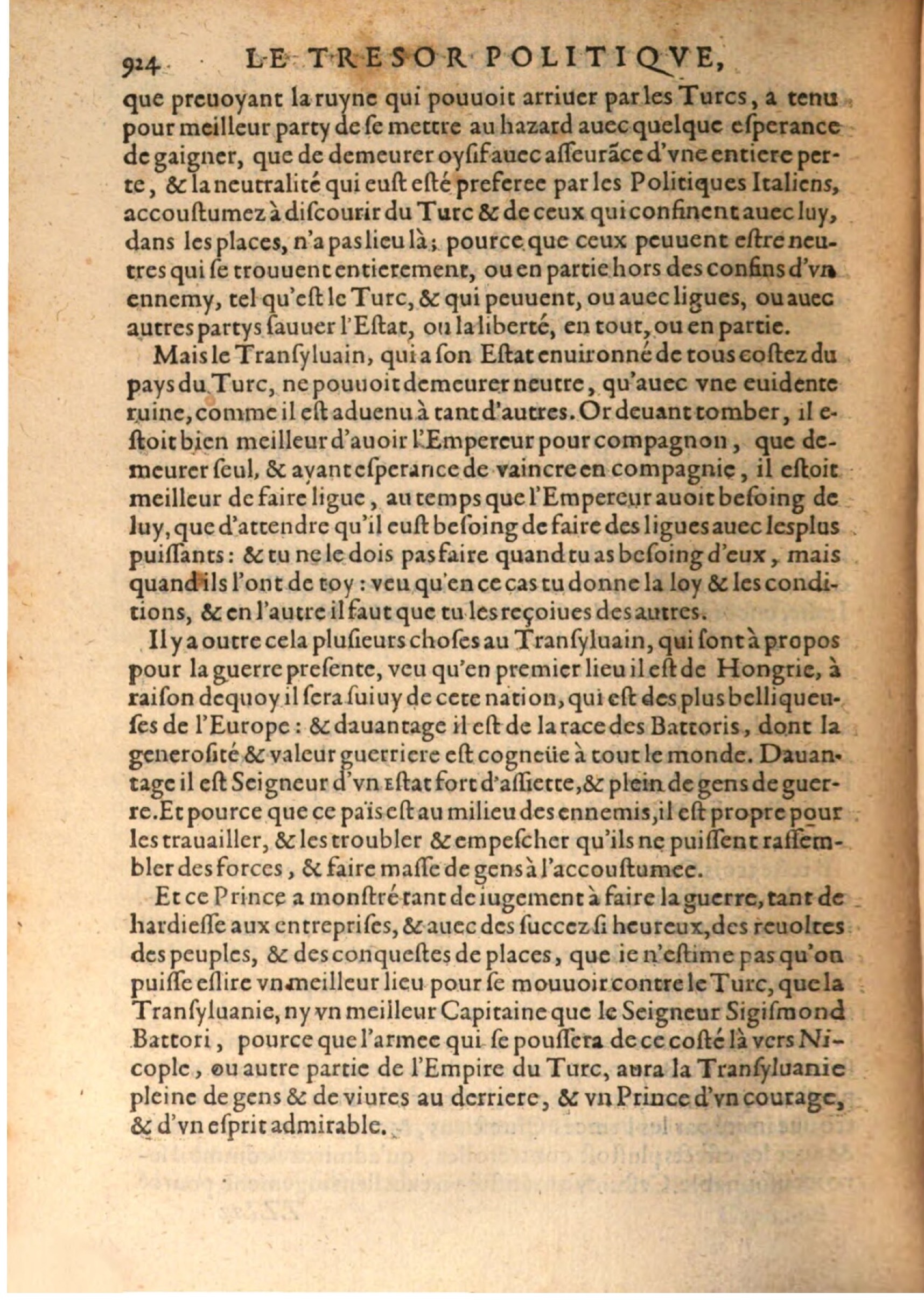 1608 - Pierre Chevalier - Trésor politique - BSB Munich