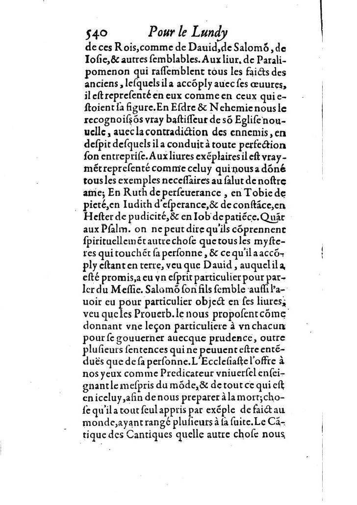 1607 - Nicolas Du Fossé - Trésor quadragésimal - T 02 - BM Lyon 1607 - Nicolas Du Fossé - Trésor quadragésimal - T 02 - BM Lyon