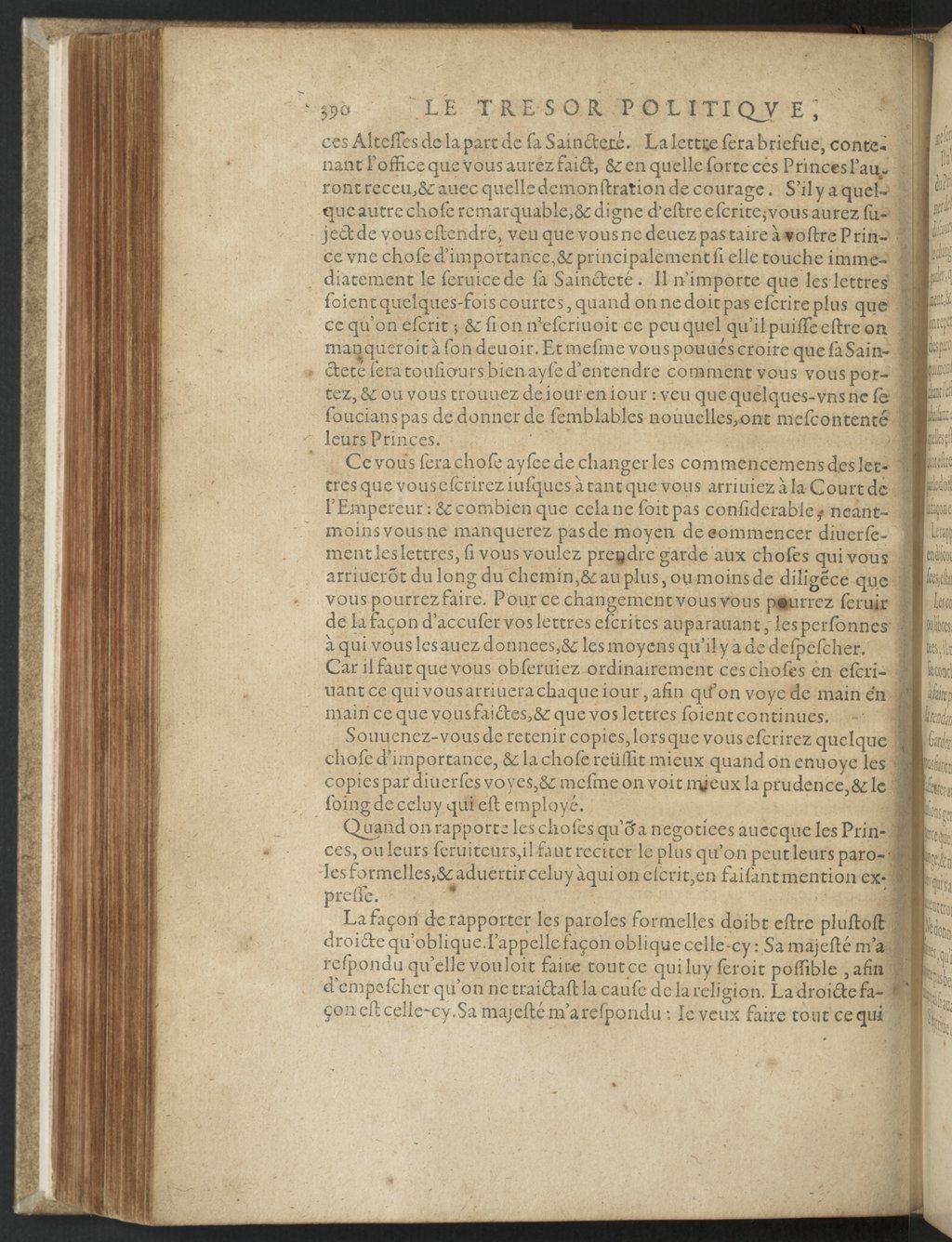 1608 - Nicolas Du Fossé - Trésor politique - BnF Tolbiac 1608 - Nicolas Du Fossé - Trésor politique - BnF Tolbiac