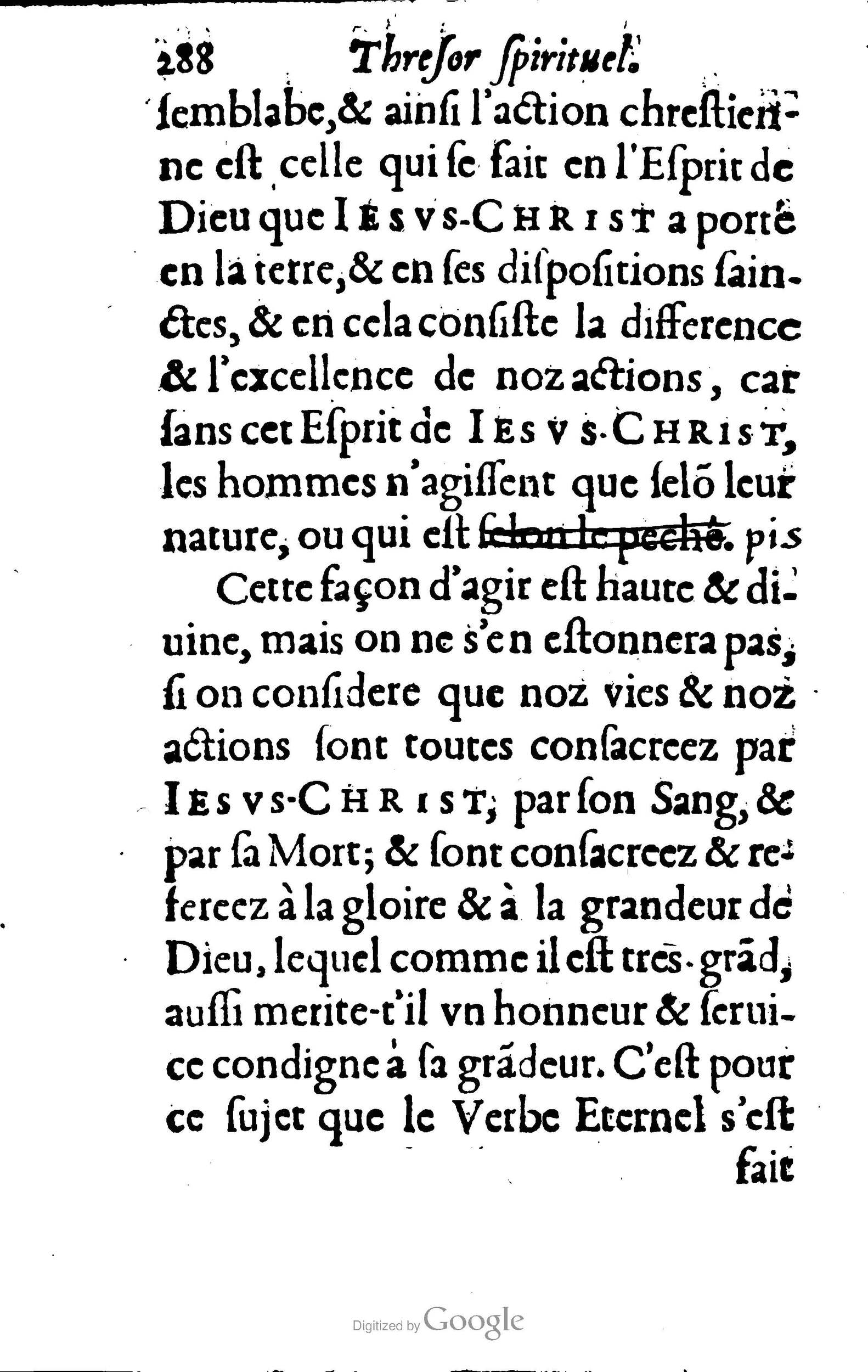 1633 - François Waudré - Trésor spirituel contenant les excellences du christianisme - BM Lyon