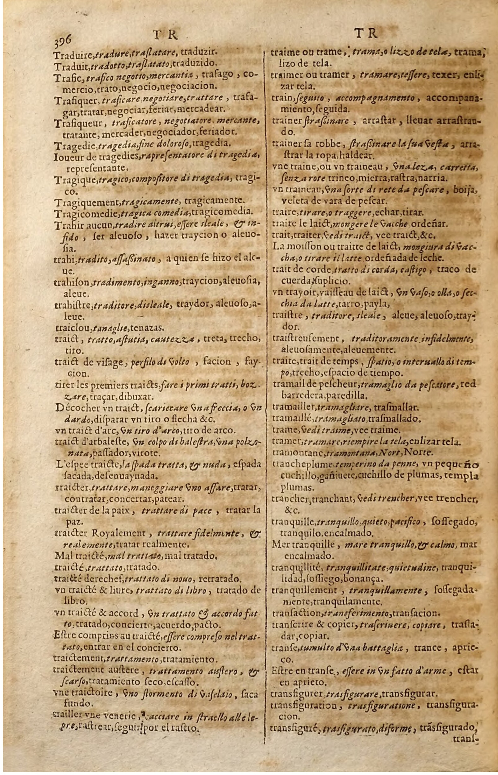 1627 - Jacques Crespin - Trésor des trois langues (Seconde partie) - Regensburg