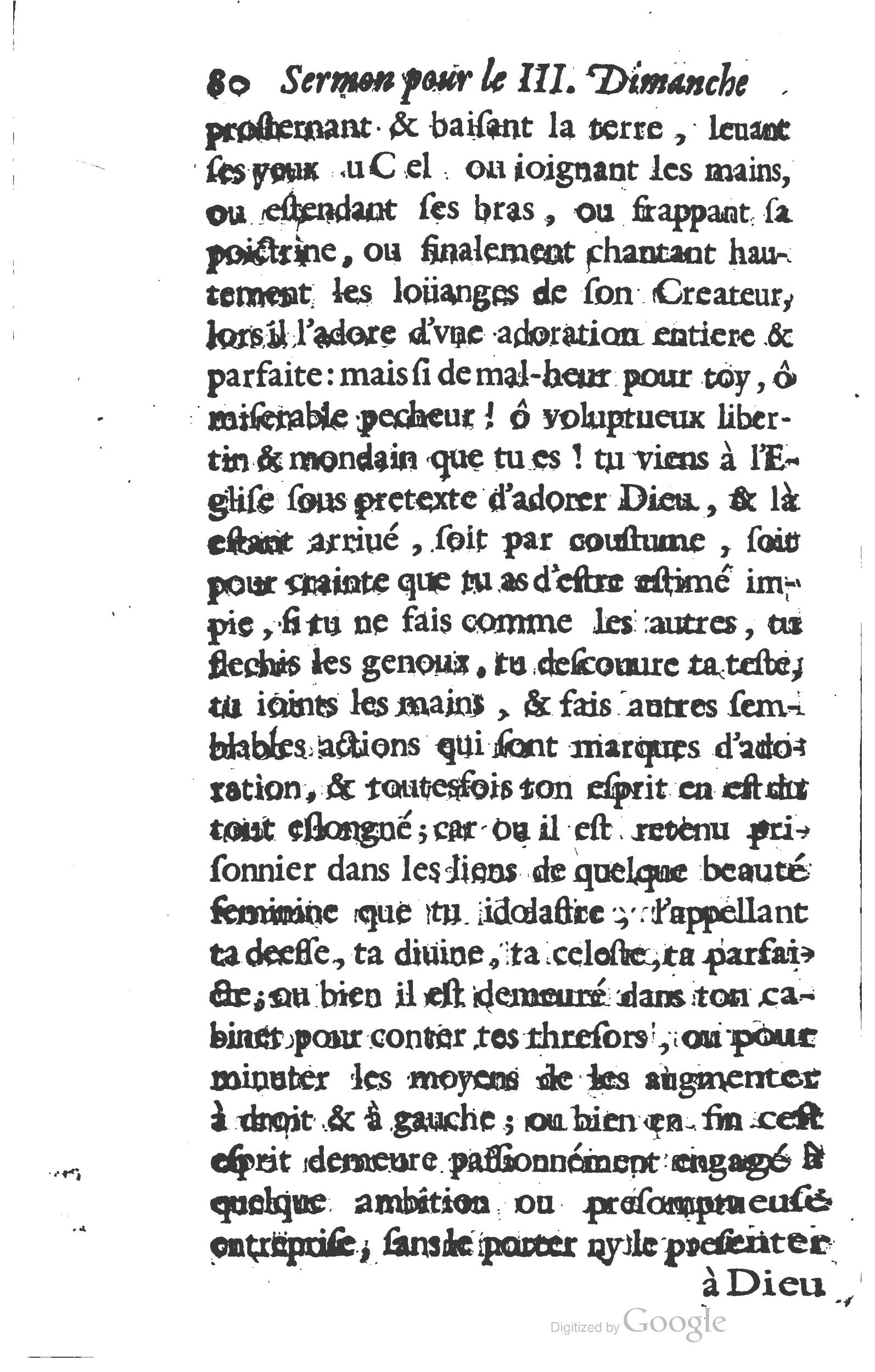 1629 - Manassés de Préaulx - Sermons ou Trésors de la piété chrétienne - BM Lyon
