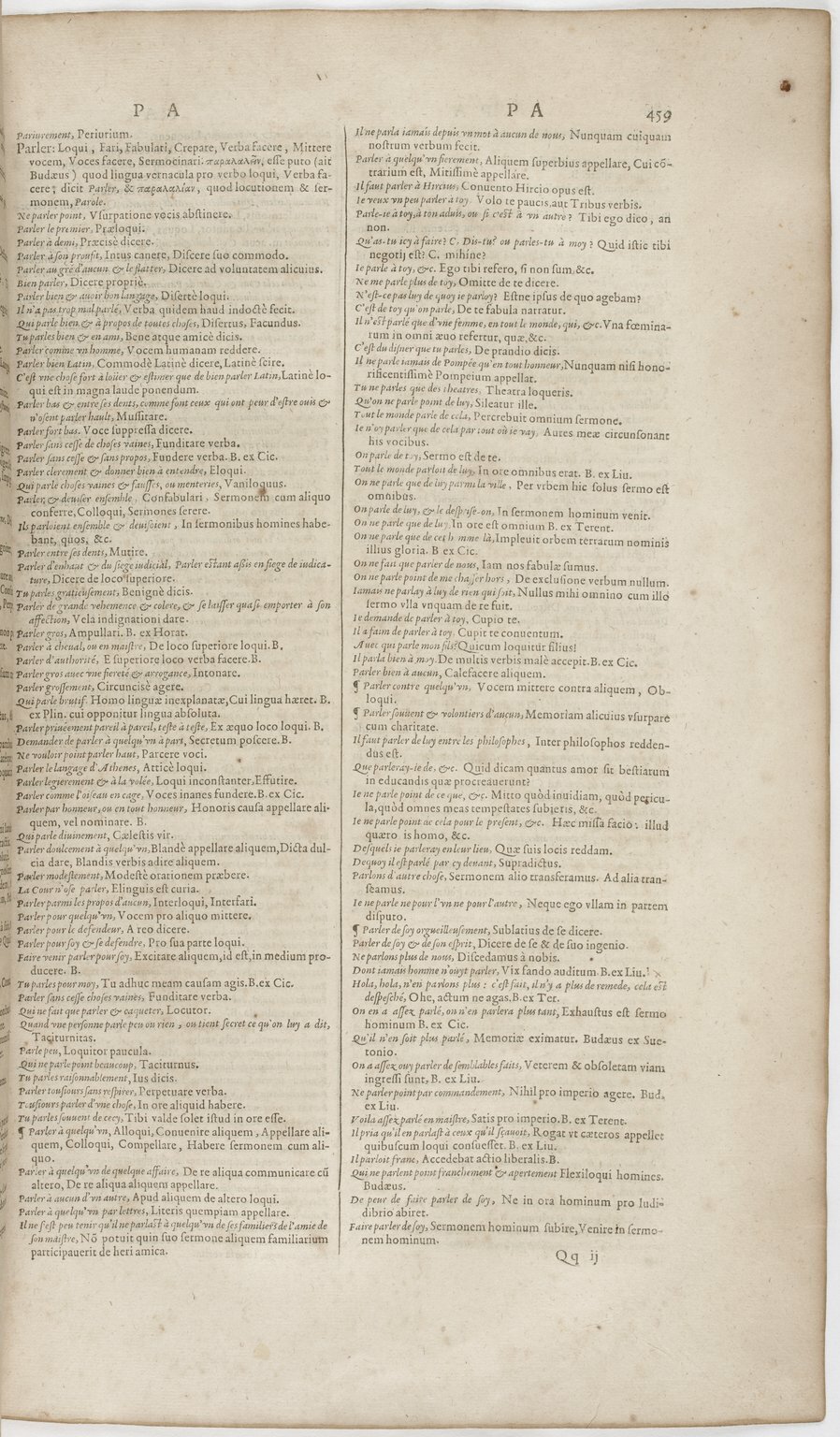 1606 - David Douceur - Trésor de la langue française - BnF 1606 - David Douceur - Trésor de la langue française - BnF
