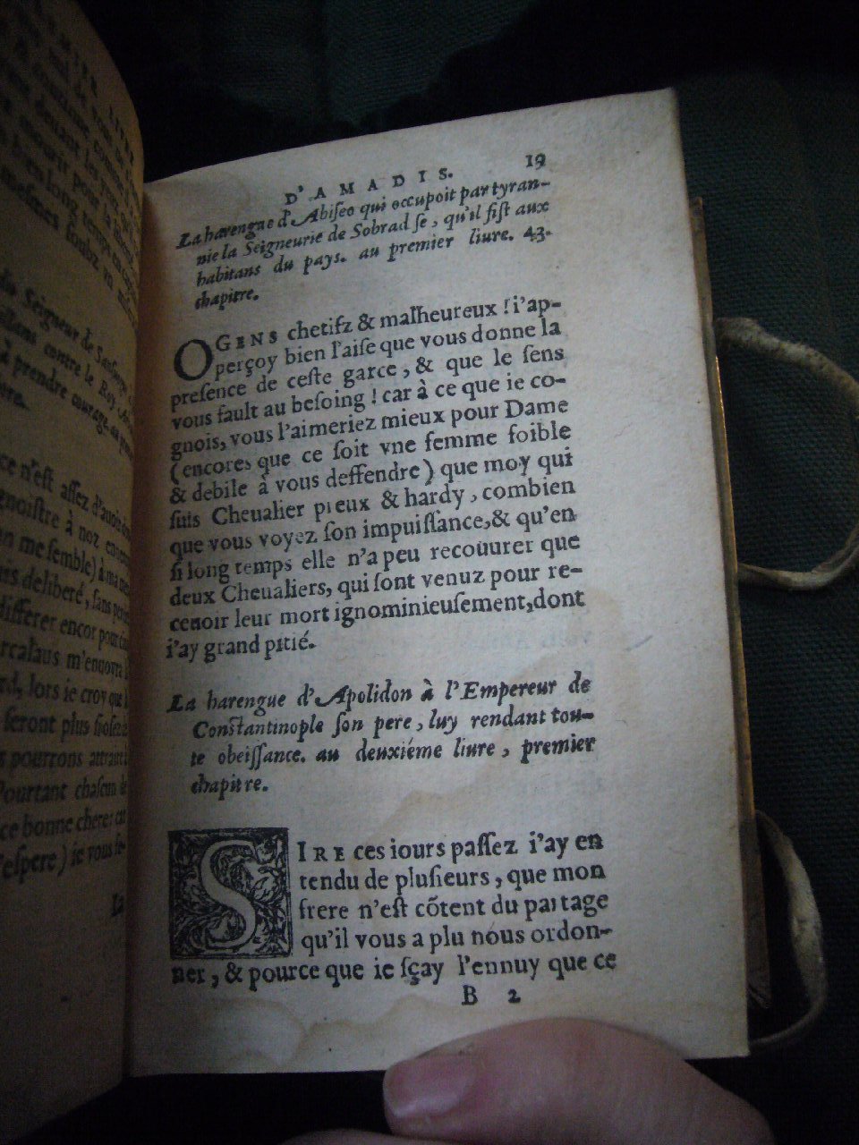 1567 - Jean Pygot - Trésor des Amadis - BnF Arsenal