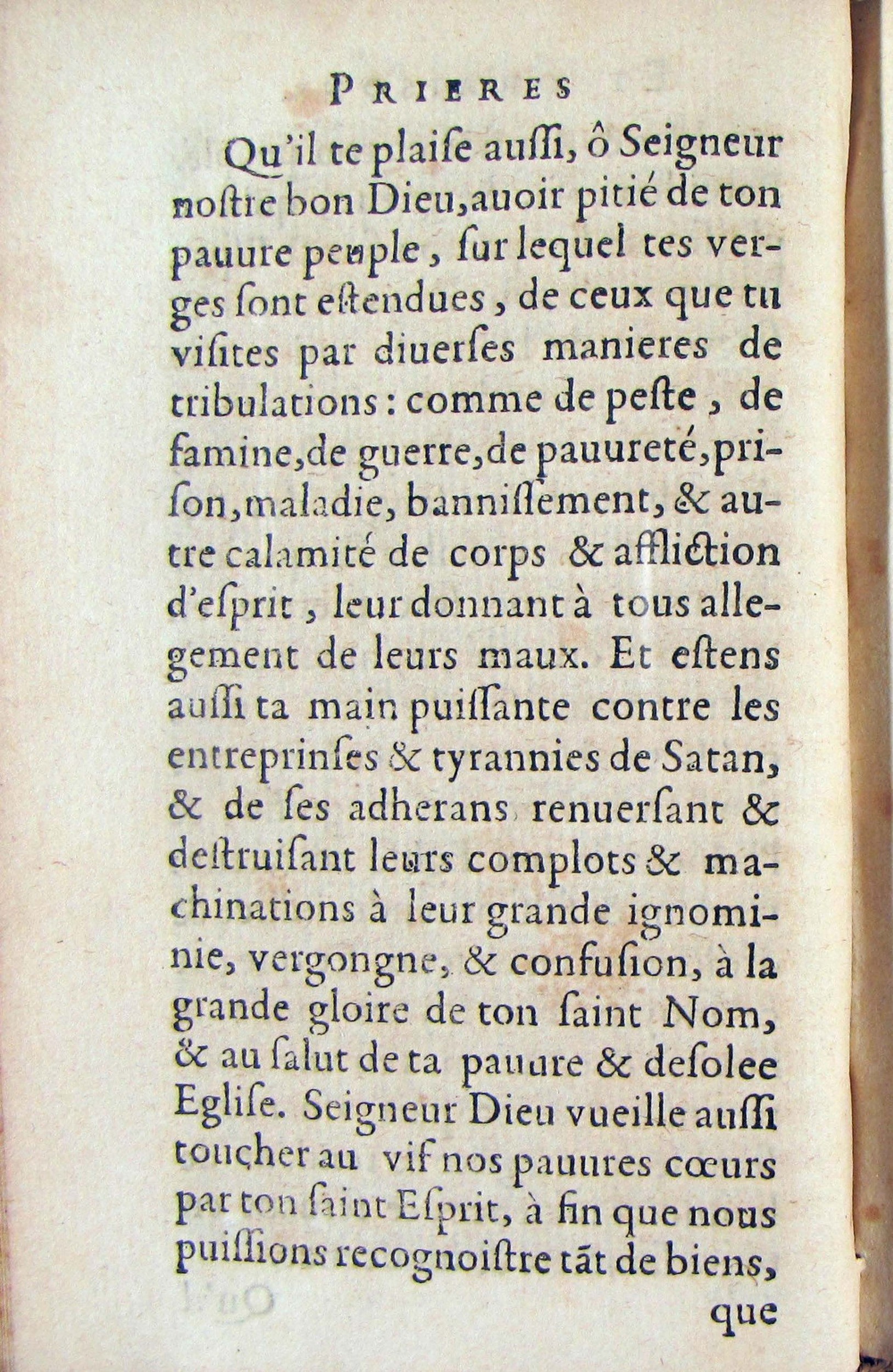 1572 - Antoine Certia - Trésor des prières, oraisons et instructions chrétiennes - Nîmes