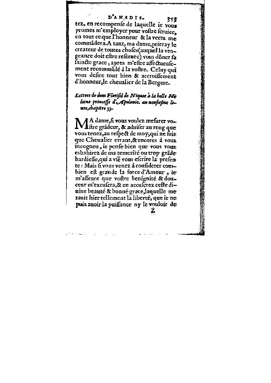 1572 - Veuve Gabriel Cotier - Trésor des Amadis - BM Lyon