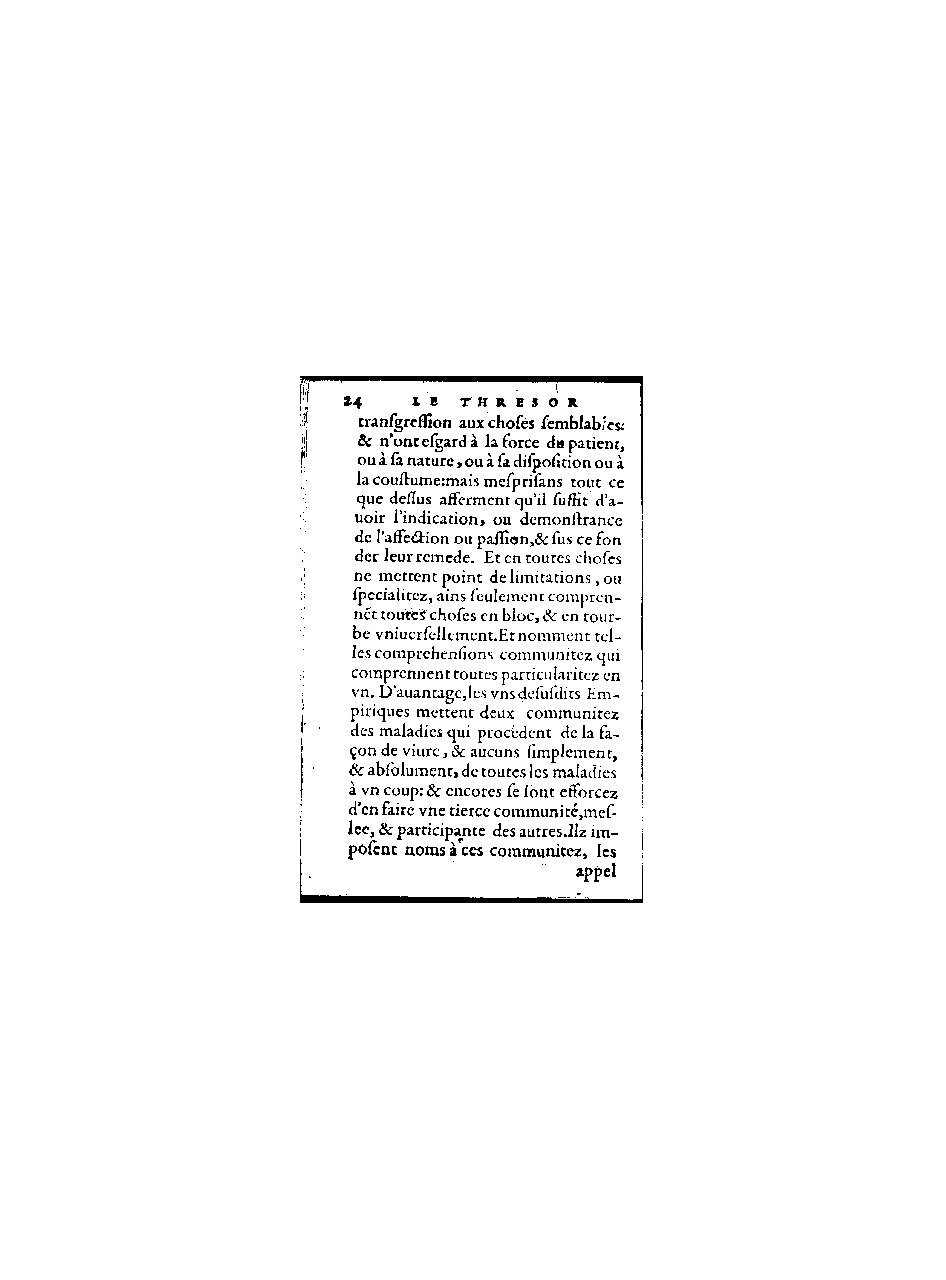 1578 - Benoît Rigaud - Trésor de médecine tant théorique que pratique - BnF