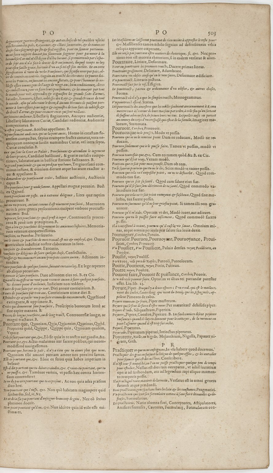 1606 - David Douceur - Trésor de la langue française - BnF 1606 - David Douceur - Trésor de la langue française - BnF