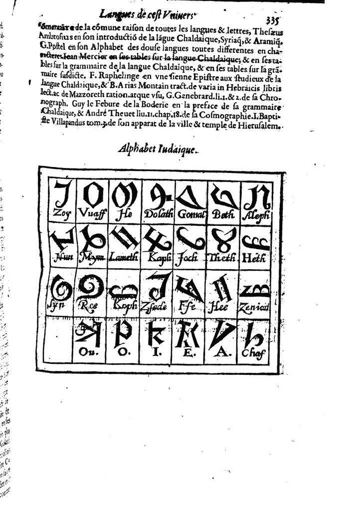 1613 - Matthieu Berjon - Trésor de l’histoire des langues de cet univers - BM Lyon