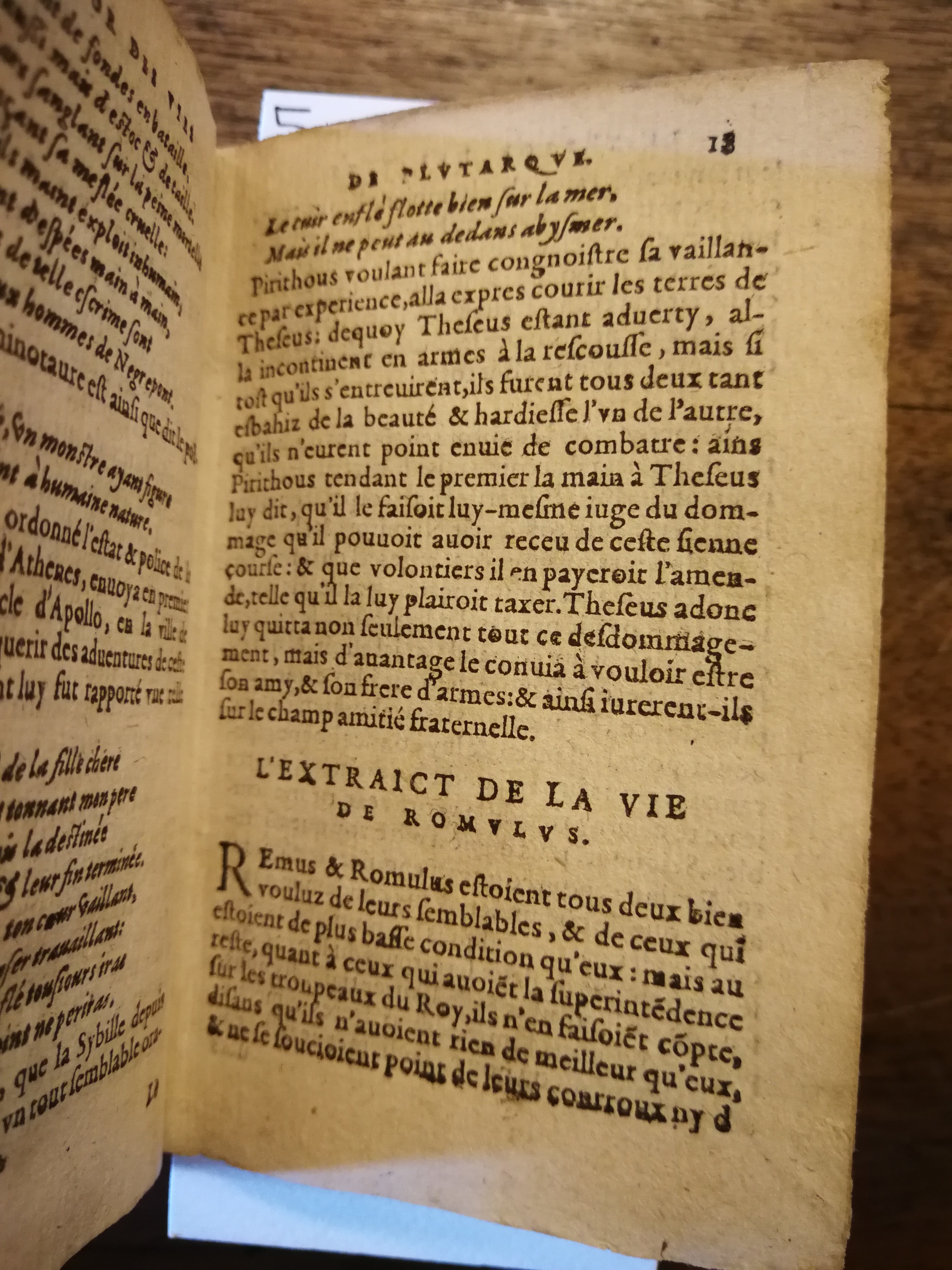 1569 - Benoît Rigaud - Trésor des vies de Plutarque - BNC Florence