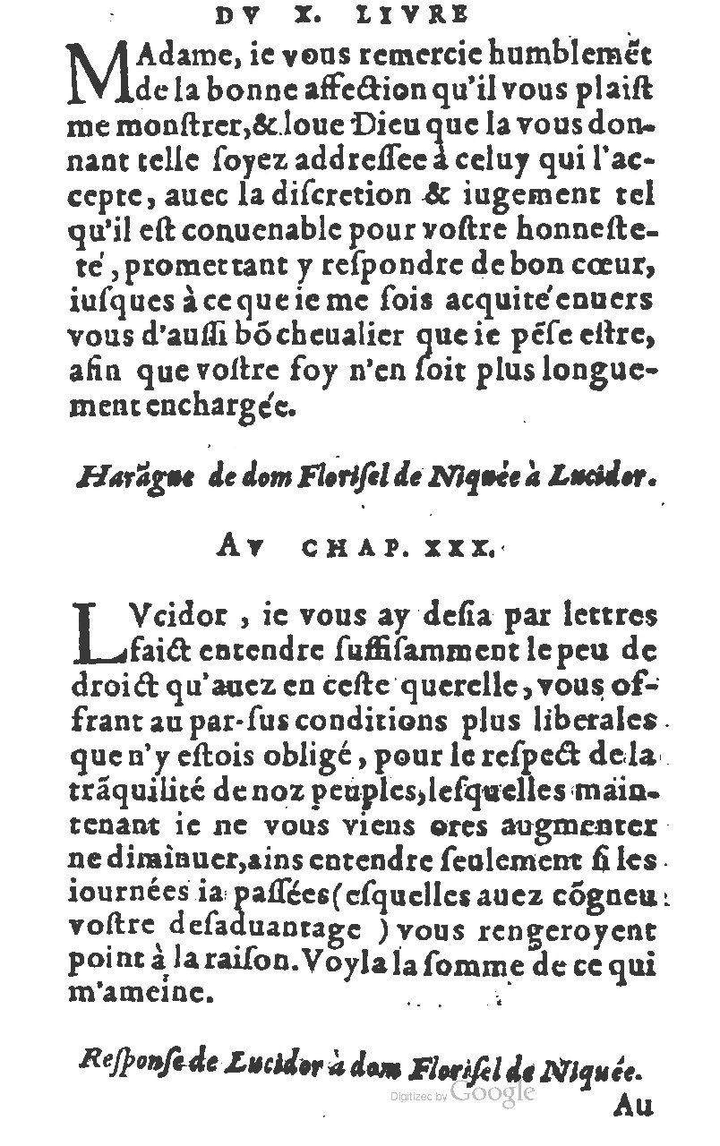 1582 - Jean Huguetan - Trésor des Amadis T. 1 - BM Lyon