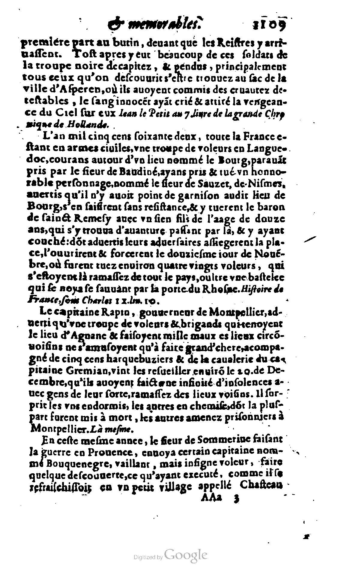 1620 - Samuel Crespin - Trésor d’histoires admirables et mémorables - BCU Lausanne