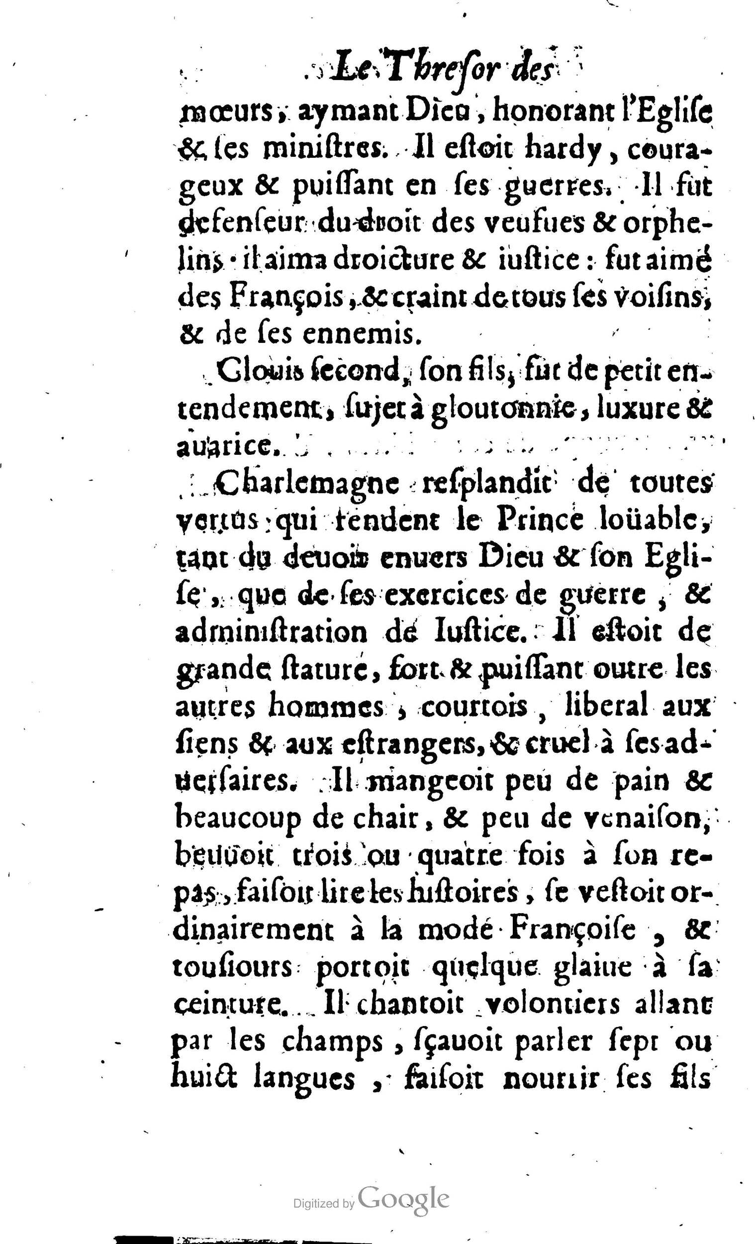 1638 - Jean Corrozet - Trésor des histoires de France - BM Lyon