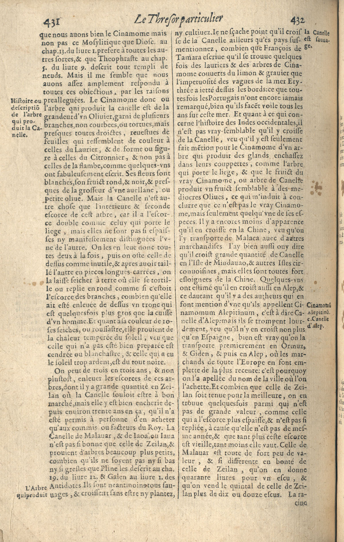 1610 - Étienne Gamonet - Grand Trésor ou dispensaire - CESR Tours