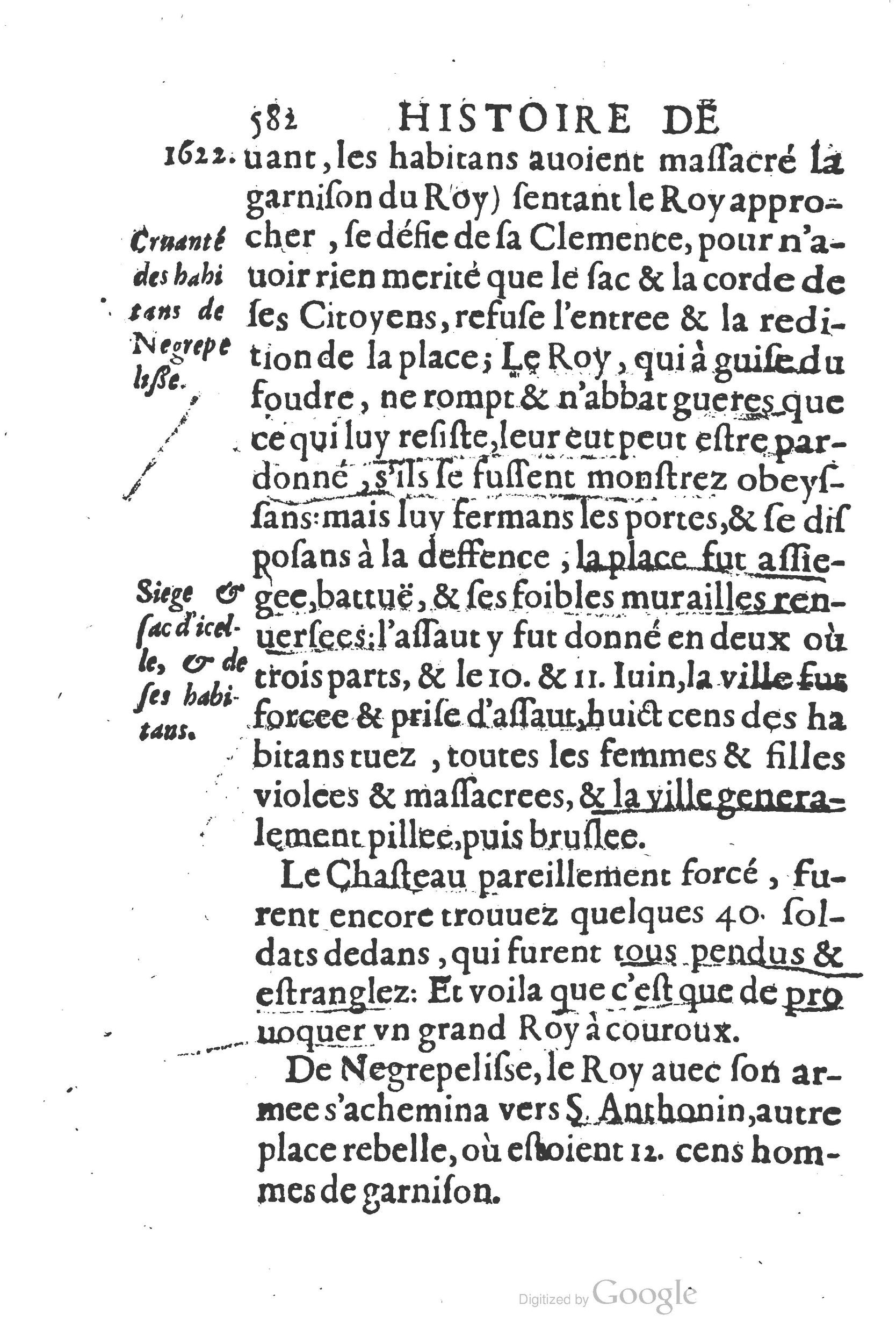1626 - Joseph Bouillerot - Trésor de l’histoire générale de notre temps - BSB Munich