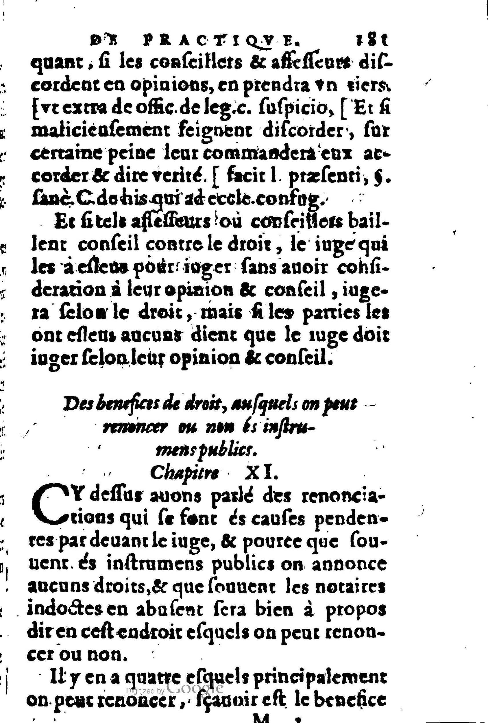 1605 - Pierre Rigaud - Trésor de pratique pour les juges - BM Lyon 1605 - Pierre Rigaud - Trésor de pratique pour les juges - BM Lyon