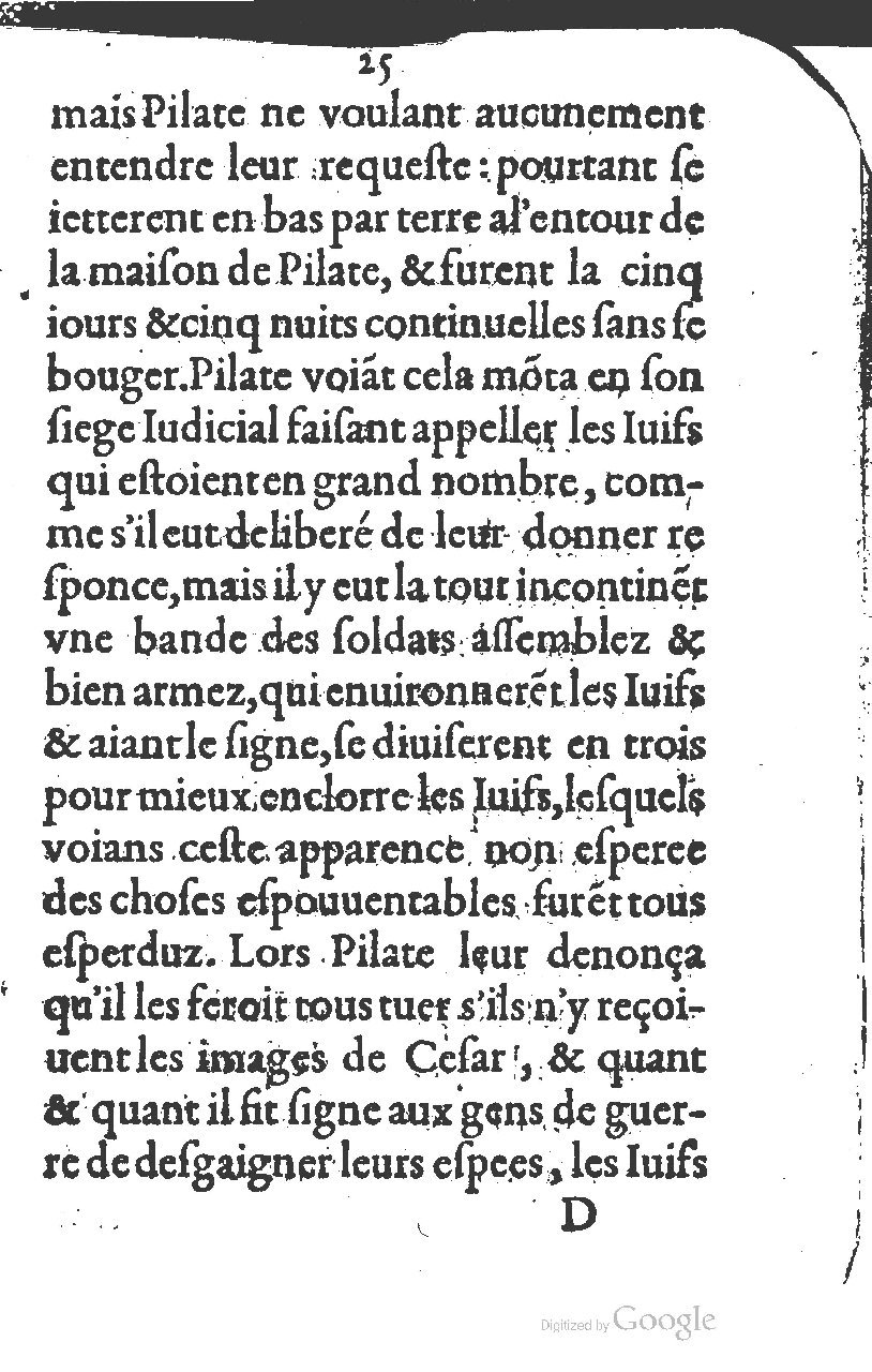 1581 - Jean Stratius - Trésor de Ponce Pilate - BM Lyon
