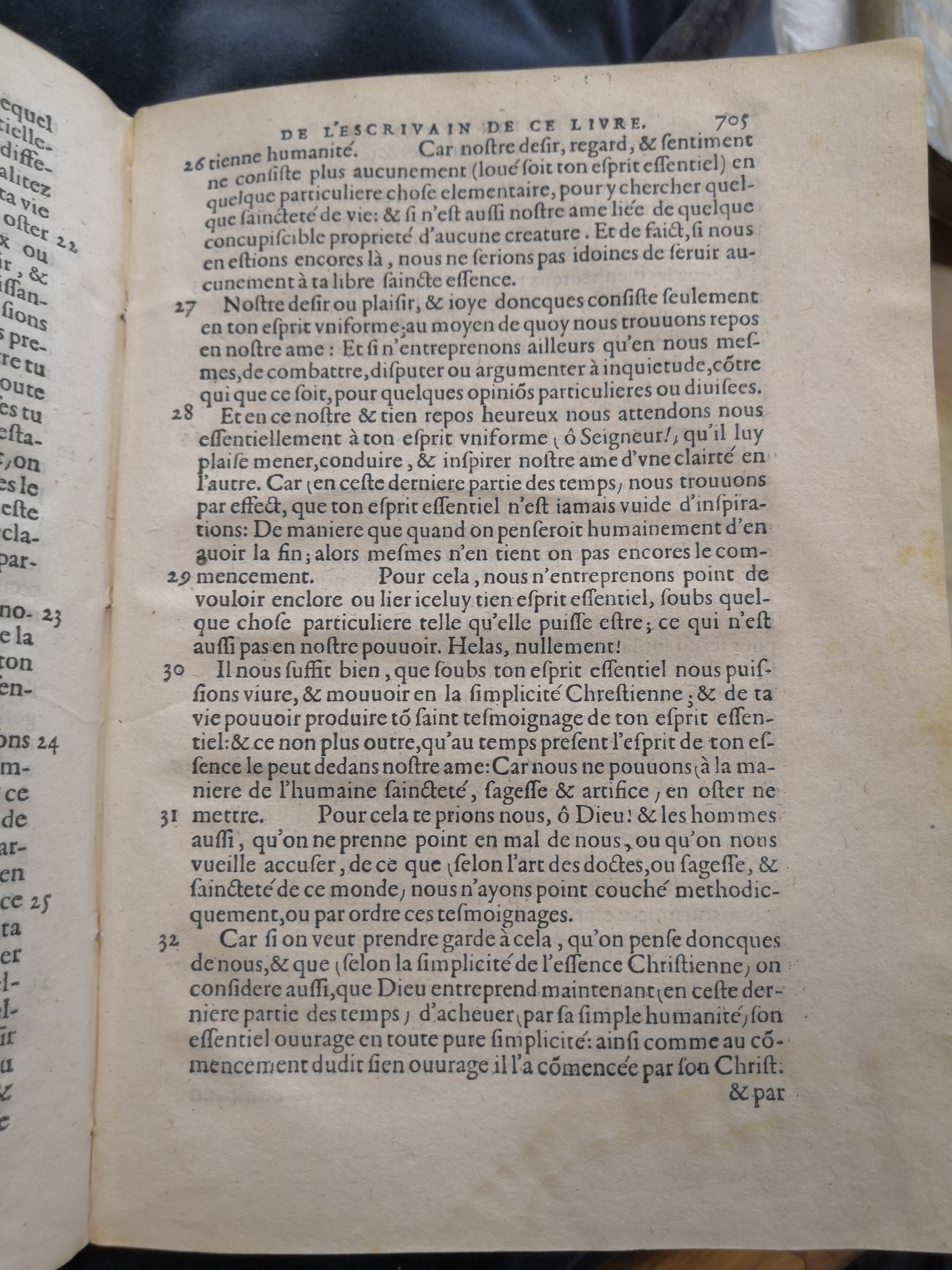1581c. - Christophe Plantin - Le Livre des témoignages du Trésor caché au champ (Livres 2, 4, 6 et 7) - Anvers Musée Plantin Moretus
