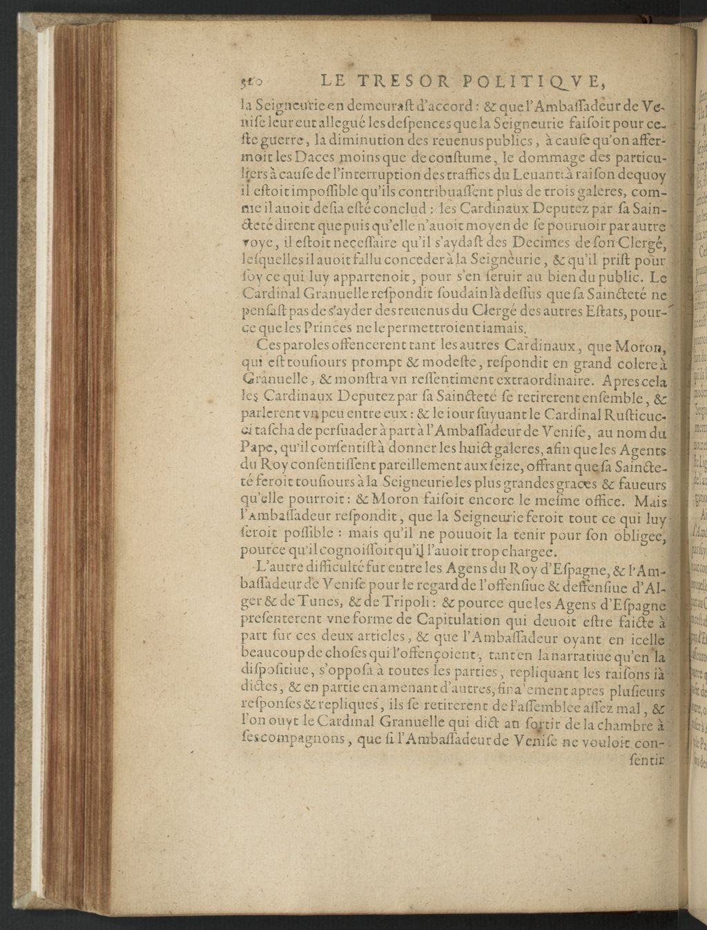 1608 - Nicolas Du Fossé - Trésor politique - BnF Tolbiac
