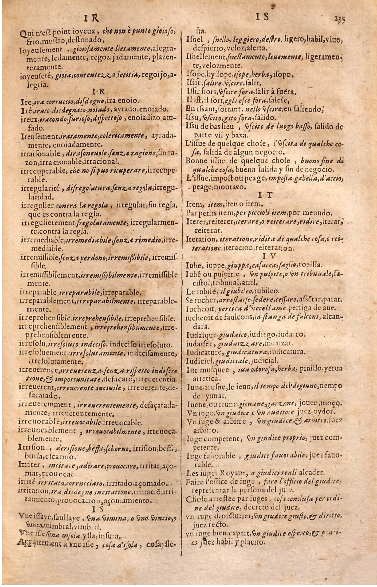 1627 - Jacques Crespin - Trésor des trois langues (Seconde partie) - Regensburg