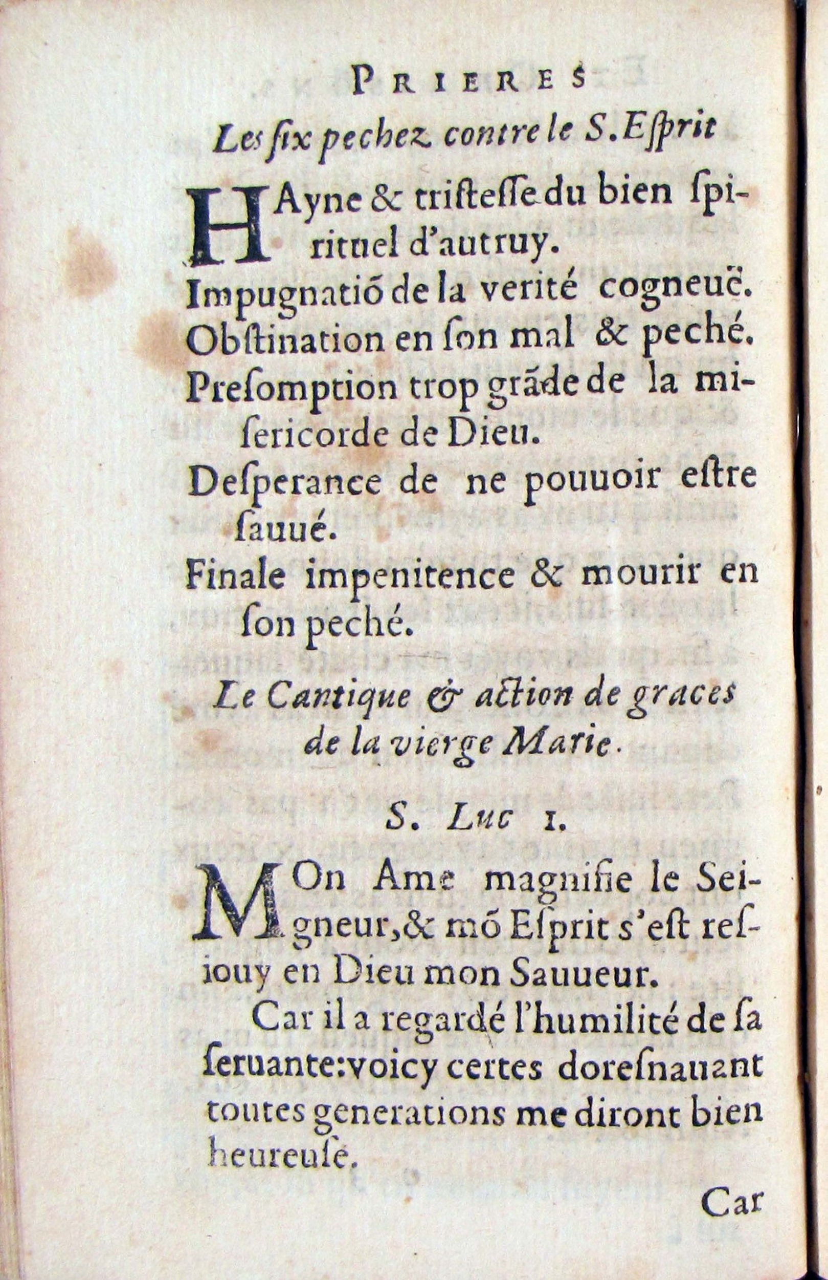 1572 - Antoine Certia - Trésor des prières, oraisons et instructions chrétiennes - Nîmes 1572 - Antoine Certia - Trésor des prières, oraisons et instructions chrétiennes - Nîmes