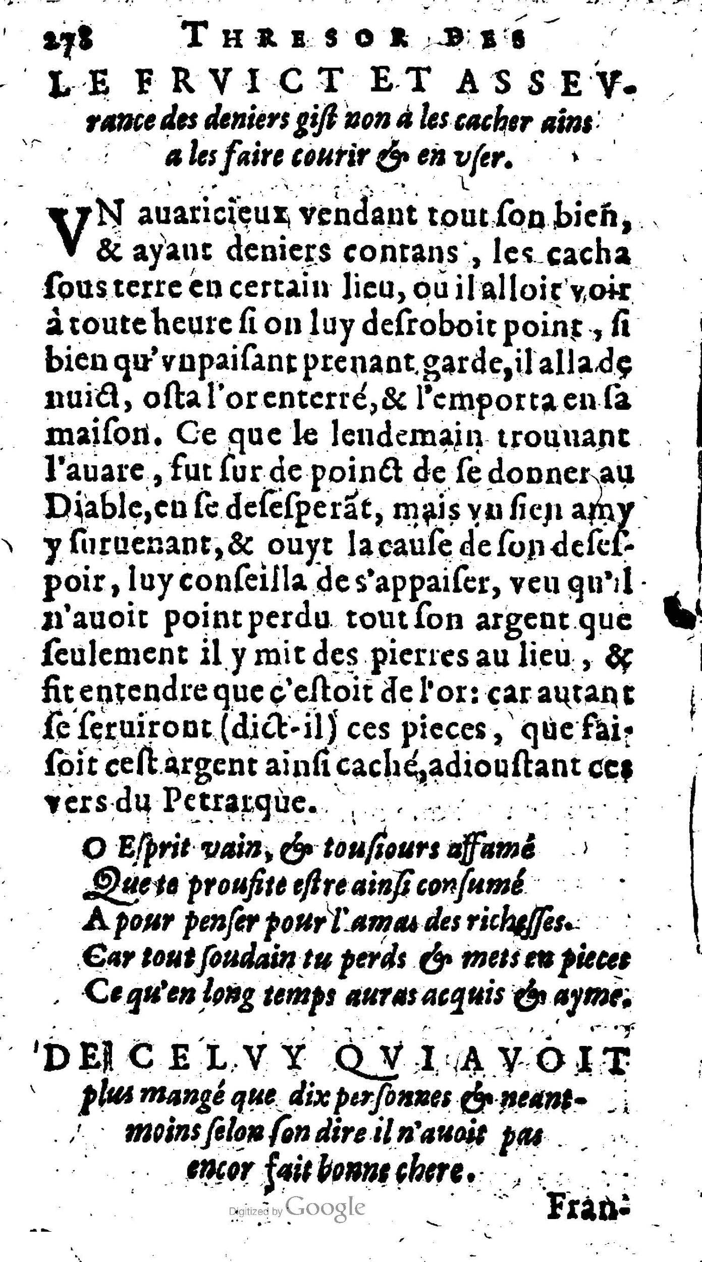 1611 - Raphaël du Petit Val - Trésor des récréations - Anvers Musée Plantin-Moretus