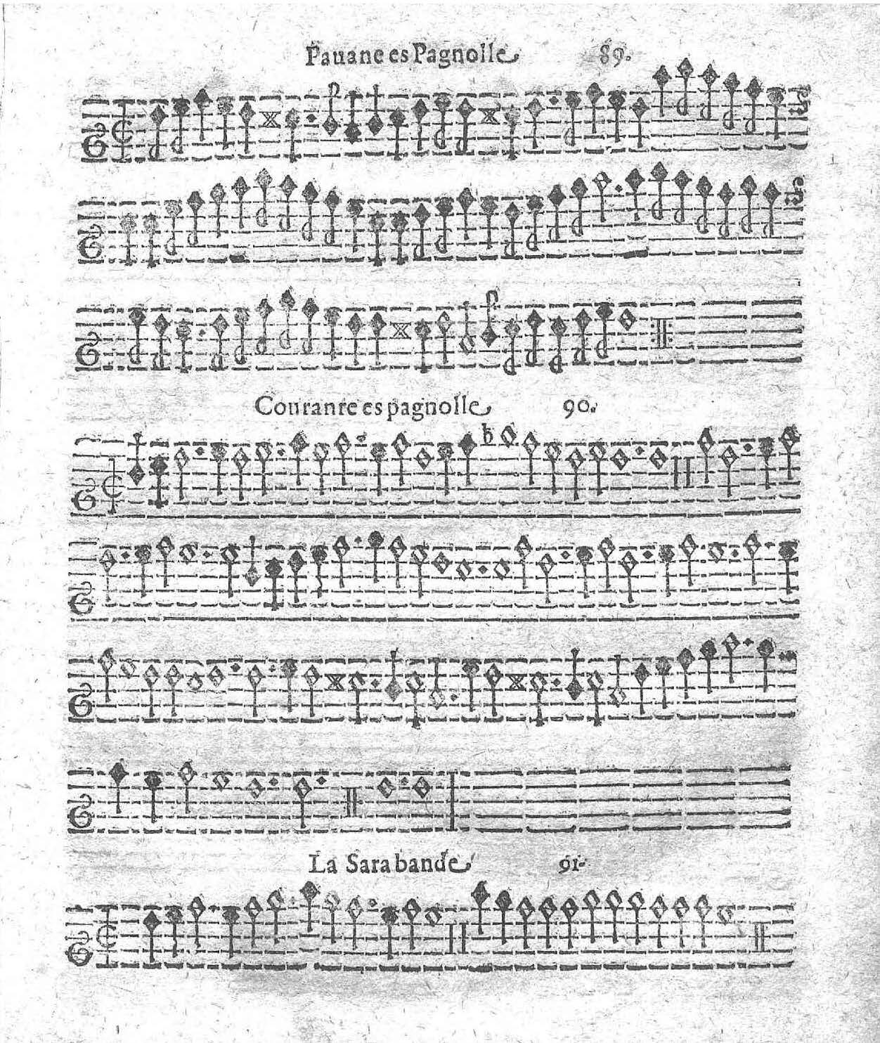 1621 - Jehan Weidnern - Trésor de toutes sortes de danses nouvelles à la française, allemande, espagnole, et italienne, à cinq et six parties - Vatican Apostolic Library