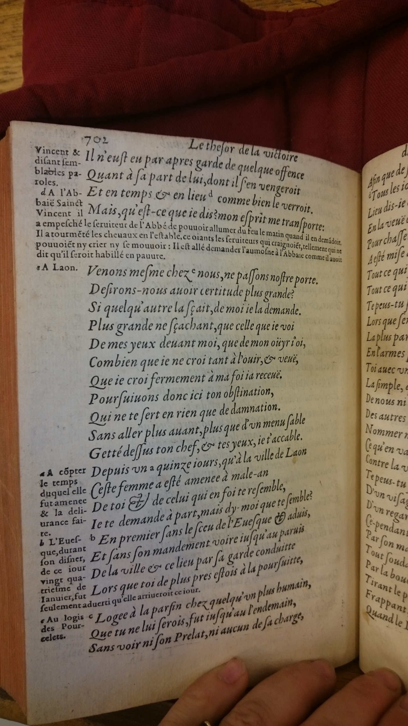 1578 - Nicolas Chesneau - Trésor et entière histoire de la triomphante victoire du corps de Dieu sur l’esprit malin - BM Lyon