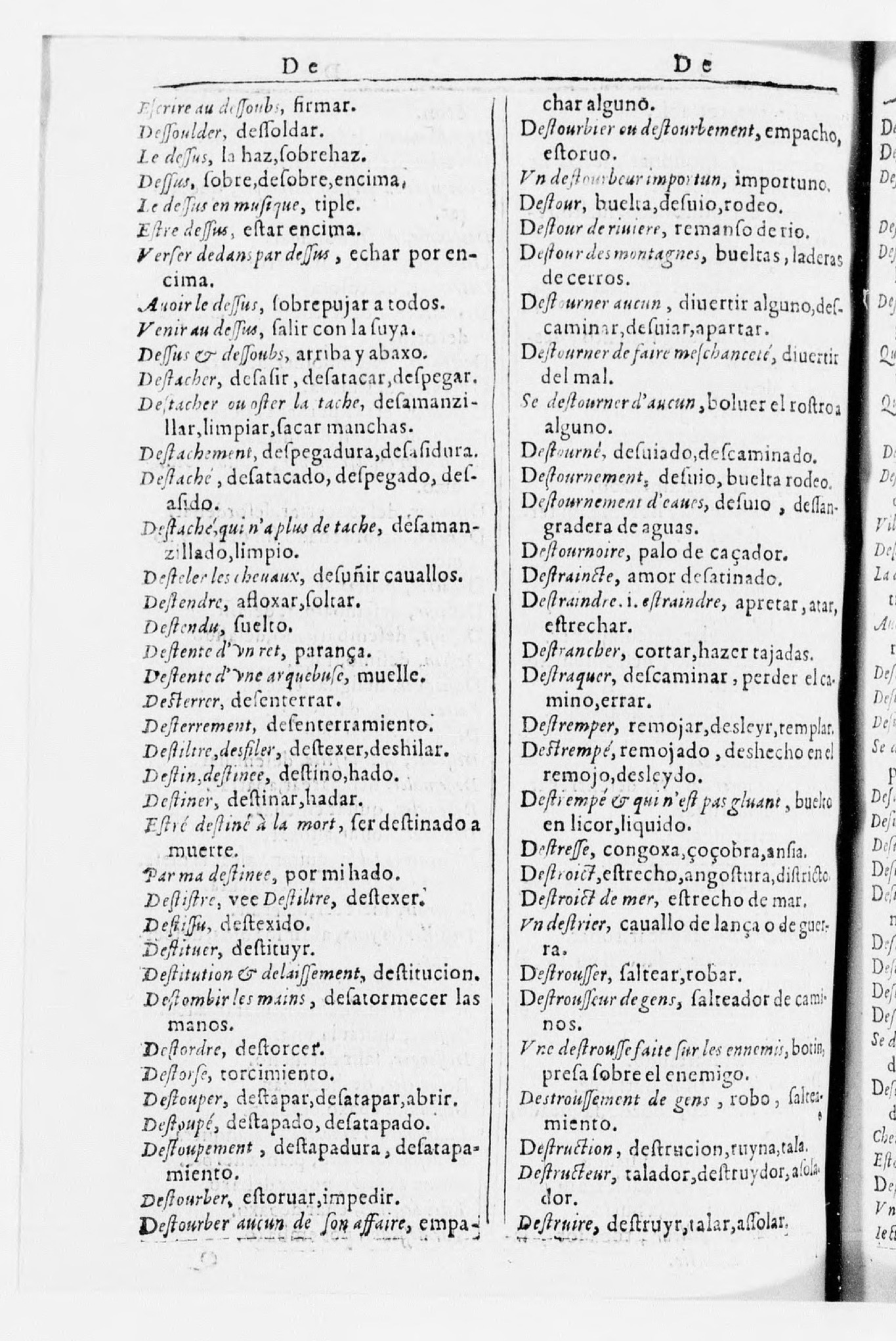 1616 - Veuve Marc Orry - Trésor des deux langues espagnole et française (Seconde partie) - BnF 1616 - Veuve Marc Orry - Trésor des deux langues espagnole et française (Seconde partie) - BnF