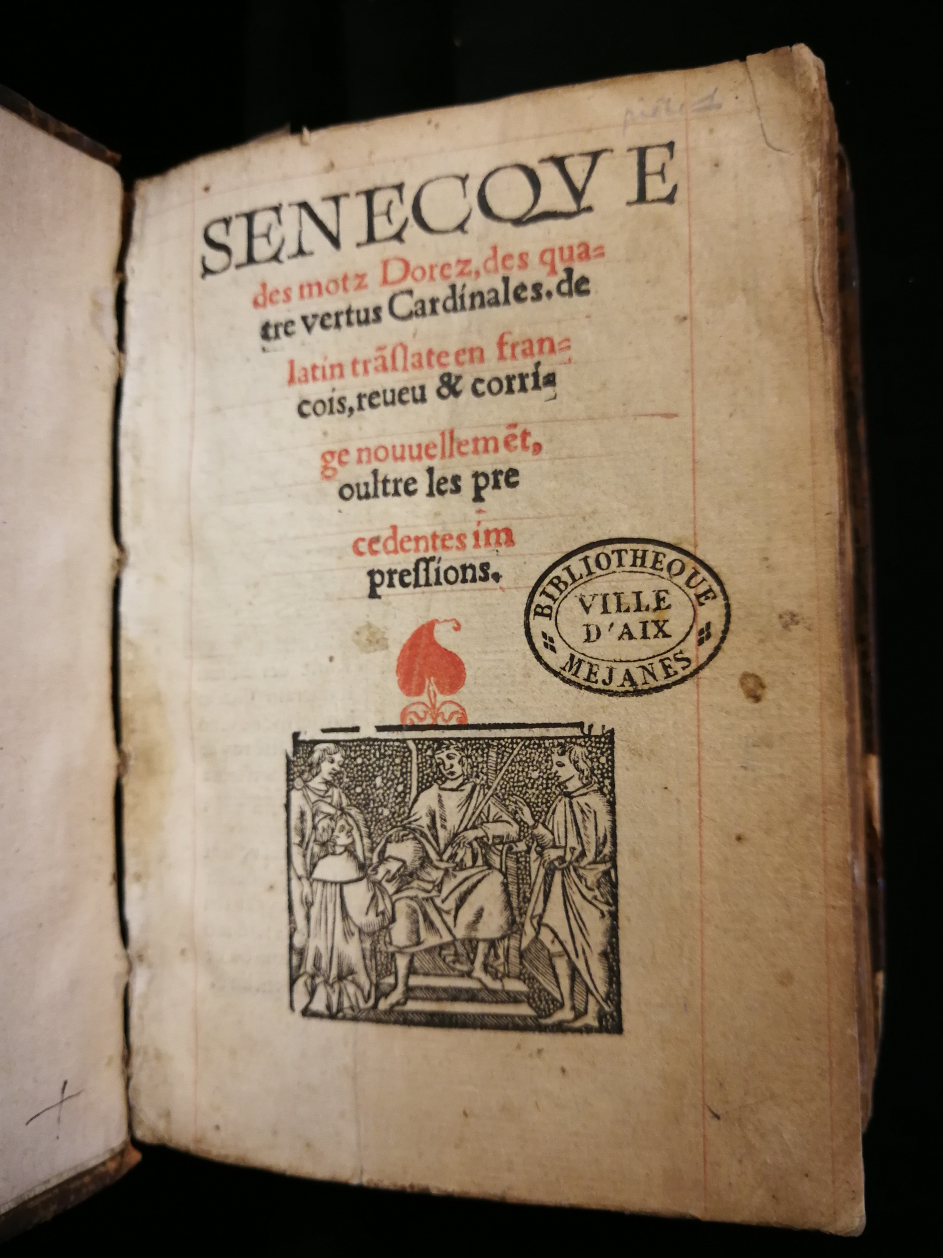 1531 - Pierre Vidoue et Jean Longis  - Trésor de sapience et fleur de toute bonté - Les Méjanes, Aix-en-Provence