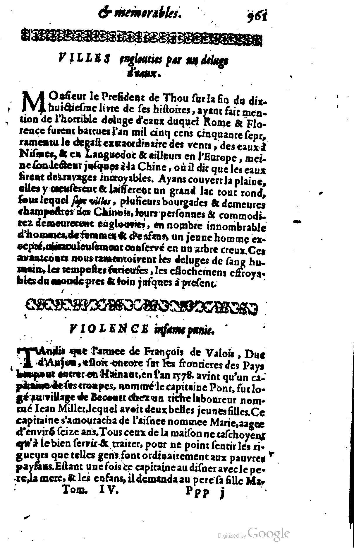 1628 - Jacques Crespin - Trésor d’histoires admirables et mémorables - BSB Munich